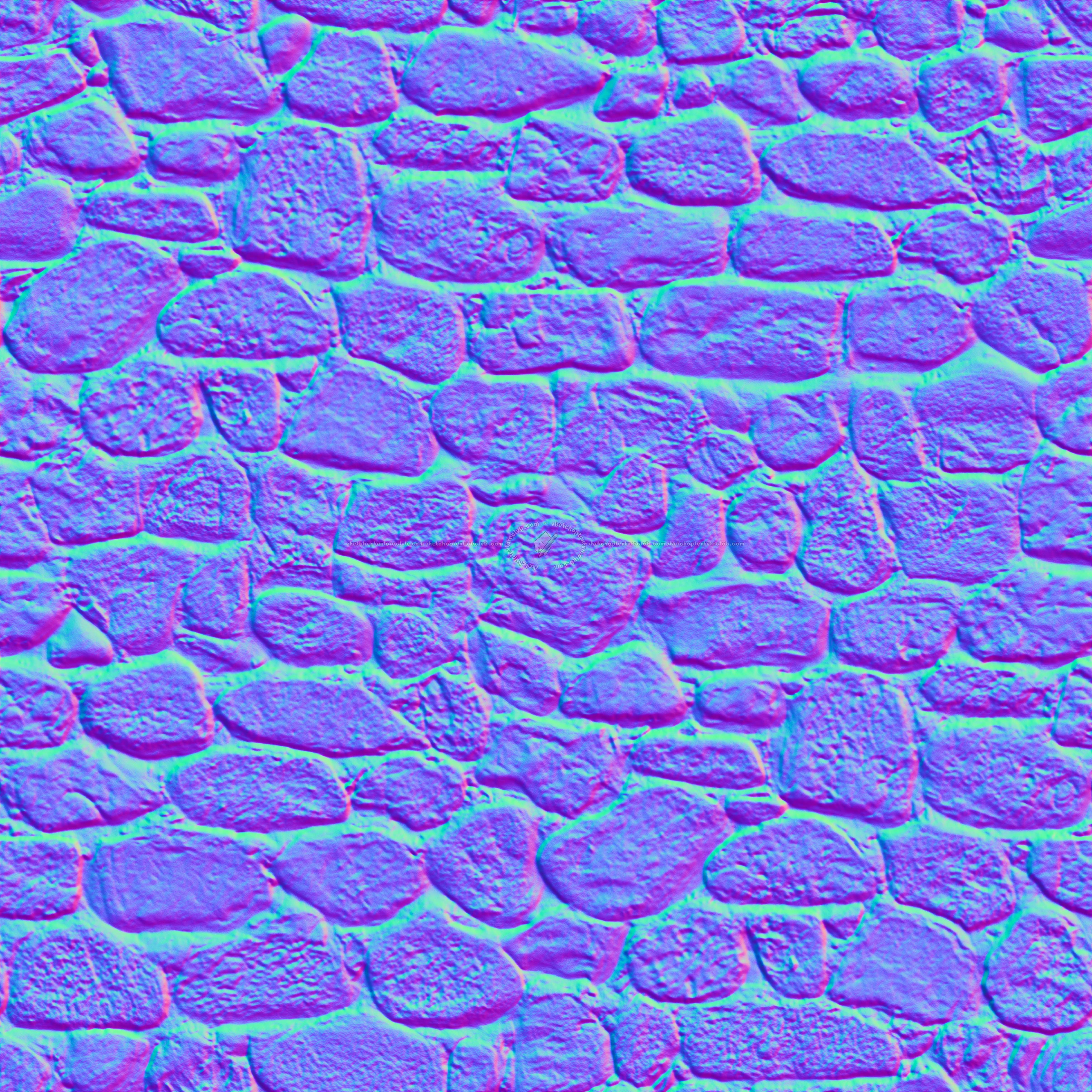 Textures - ARCHITECTURE - STONES WALLS - Stone walls - stone wall pbr texture seamless 22437 - Normal
