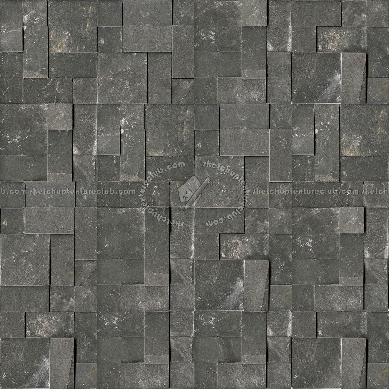 Textures   -   ARCHITECTURE   -   STONES WALLS   -   Claddings stone   -   Exterior  - Wall cladding stone mixed size seamless 08020 (seamless)