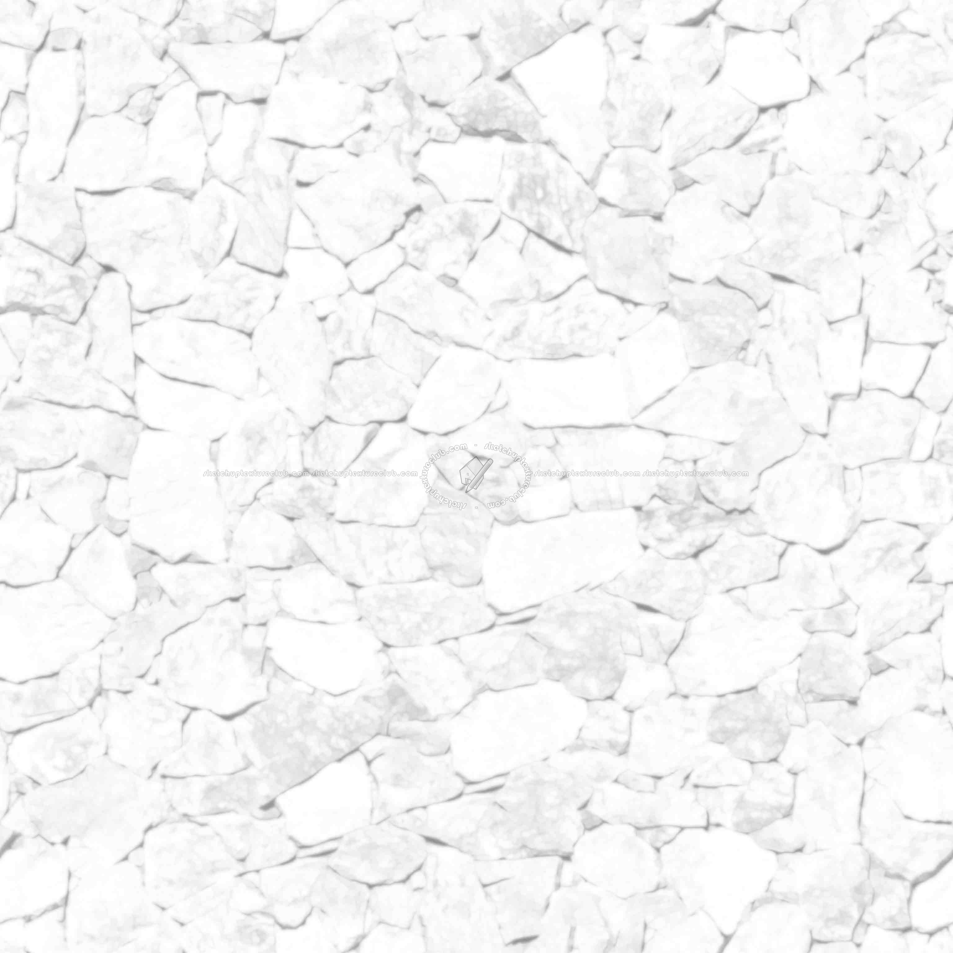 Textures   -   ARCHITECTURE   -   STONES WALLS   -   Claddings stone   -   Exterior  - Wall cladding stone mixed size seamless 08021 - Ambient occlusion