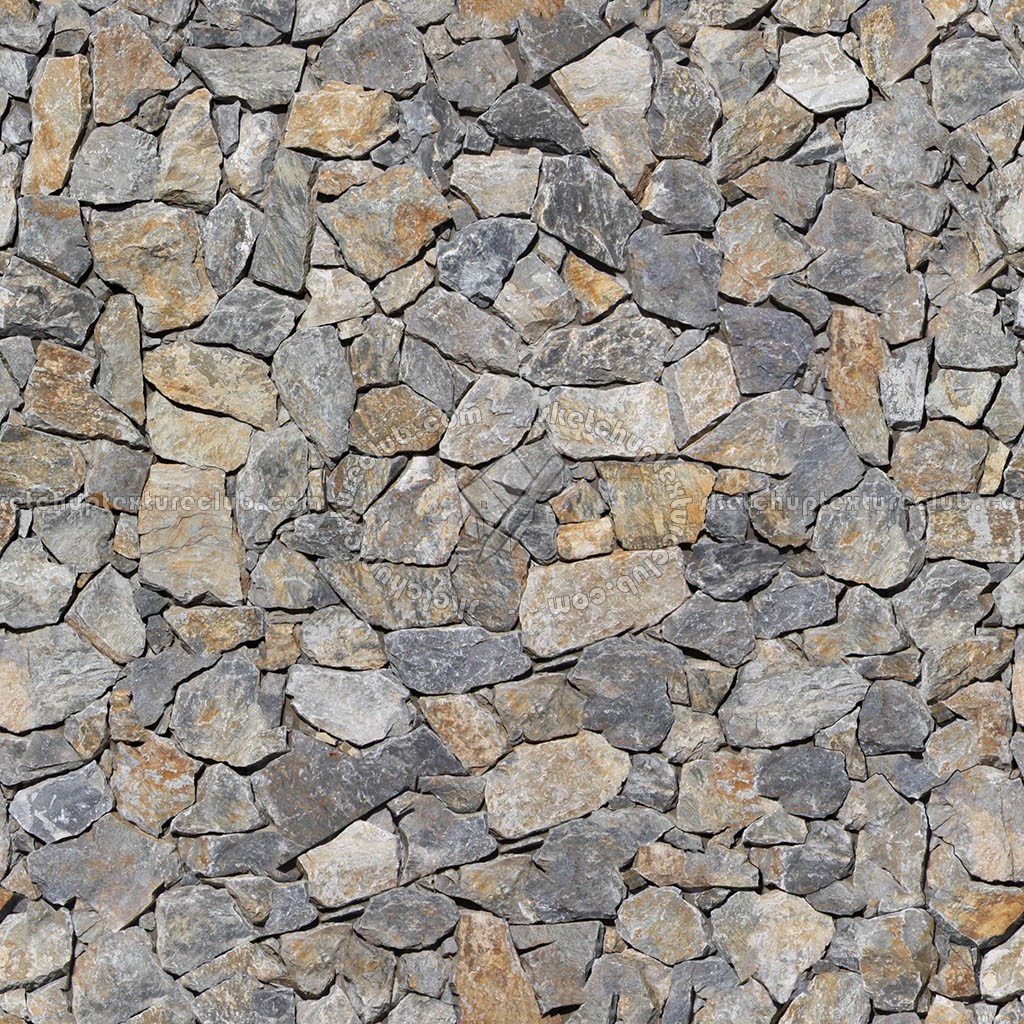 Wall cladding stone mixed size seamless 08022