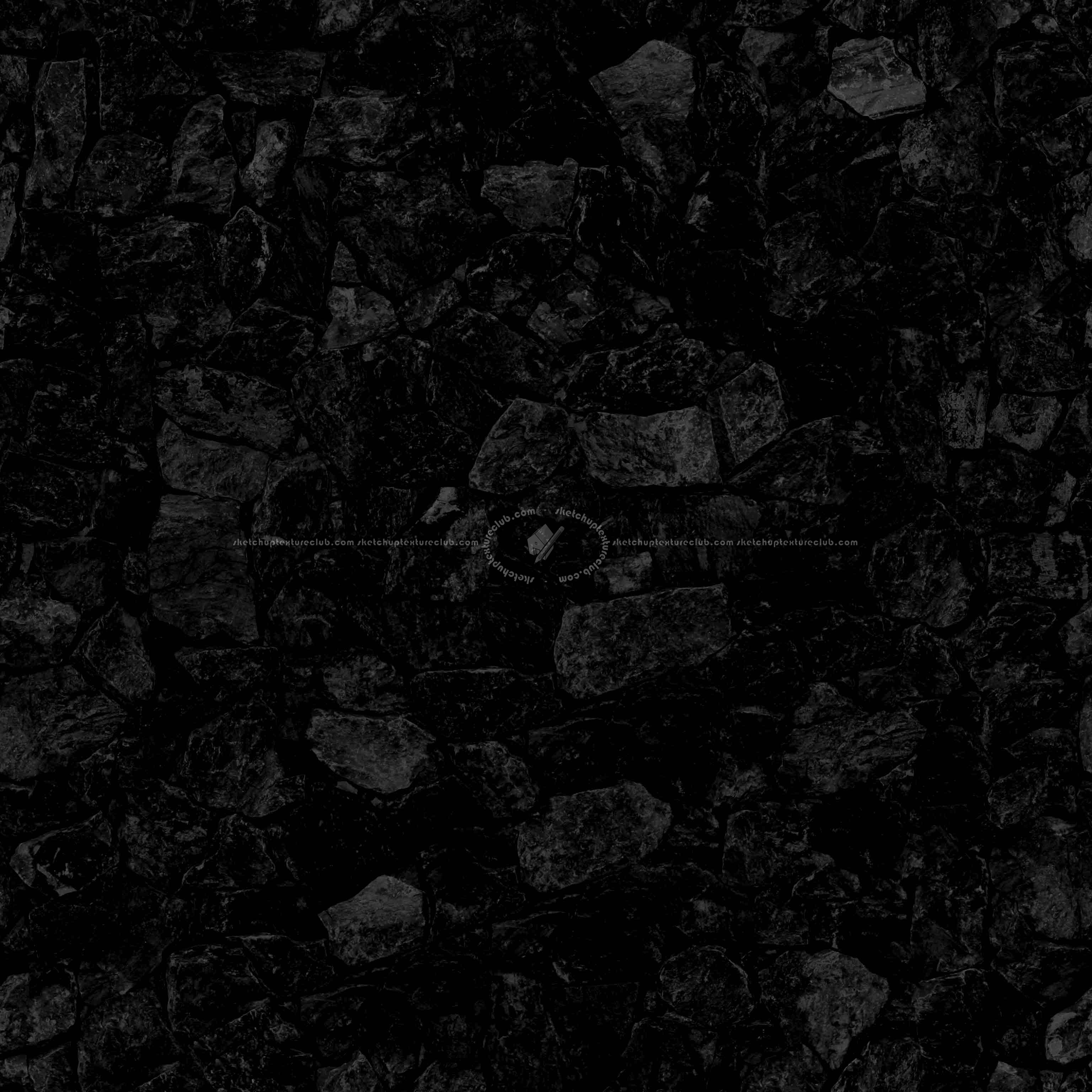 Textures   -   ARCHITECTURE   -   STONES WALLS   -   Claddings stone   -   Exterior  - Wall cladding stone mixed size seamless 08022 - Specular