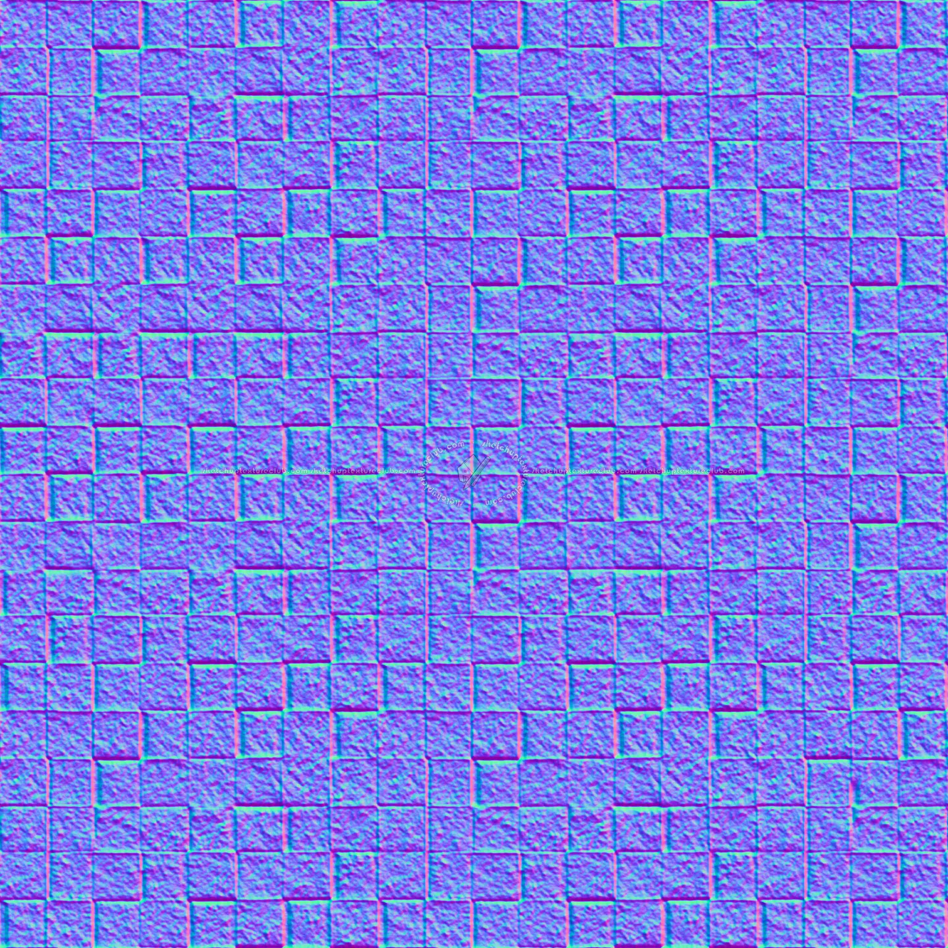 Textures   -   ARCHITECTURE   -   TILES INTERIOR   -   Stone tiles  - Basalt natural stone wall tile texture seamless 15987 - Normal