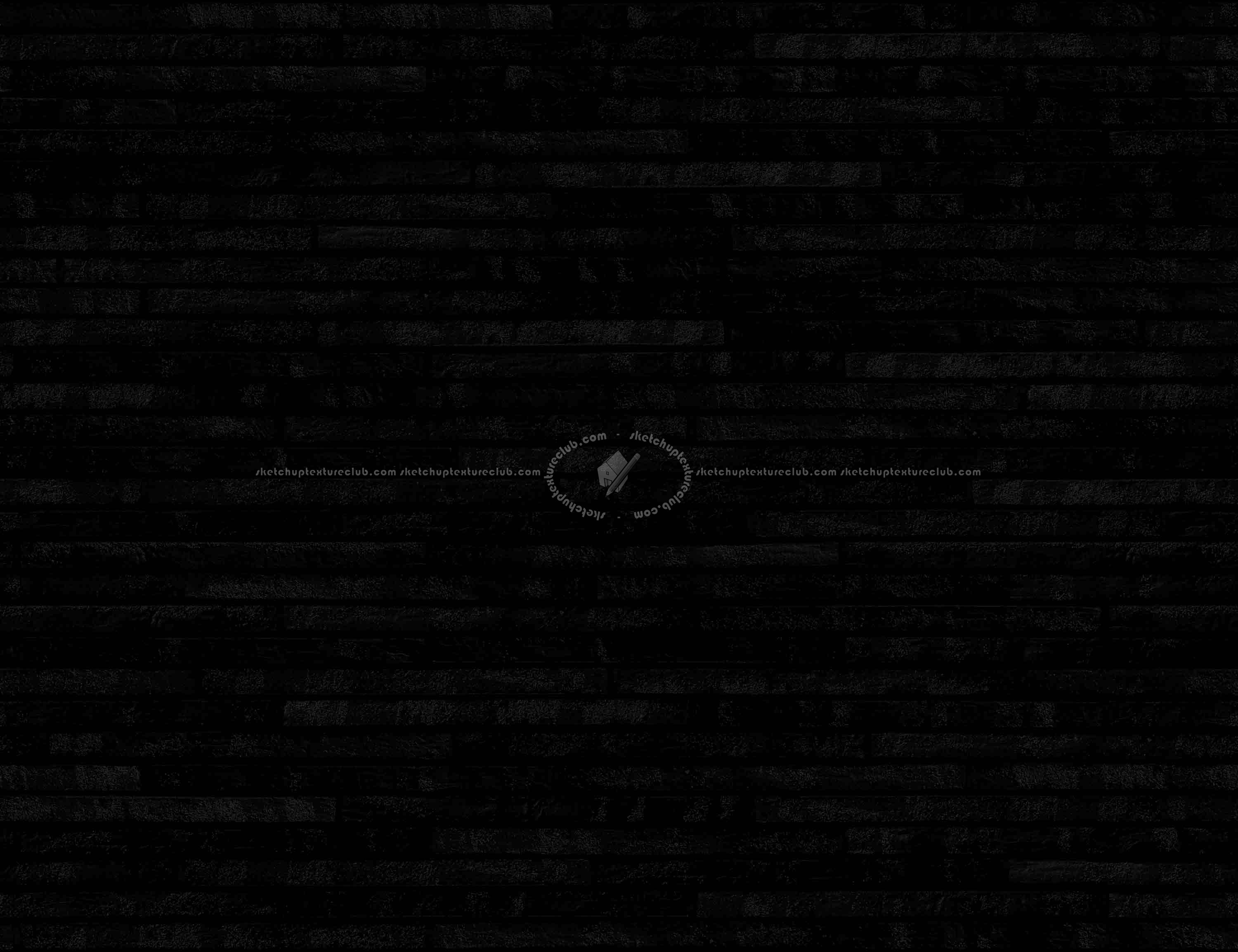 Textures   -   ARCHITECTURE   -   WALLS TILE OUTSIDE  - Clay bricks wall cladding PBR texture seamless 21730 - Specular