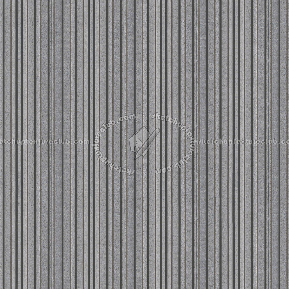 Textures   -   MATERIALS   -   METALS   -   Corrugated  - Corrugated dirty steel texture seamless 09946 (seamless)