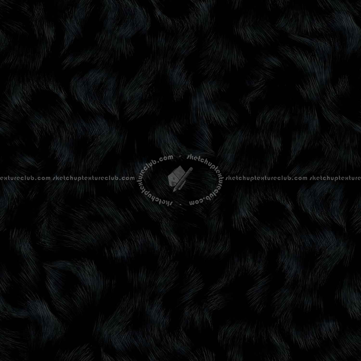 Textures   -   MATERIALS   -   FUR ANIMAL  - Faux fake fur animal texture seamless 09578 - Specular