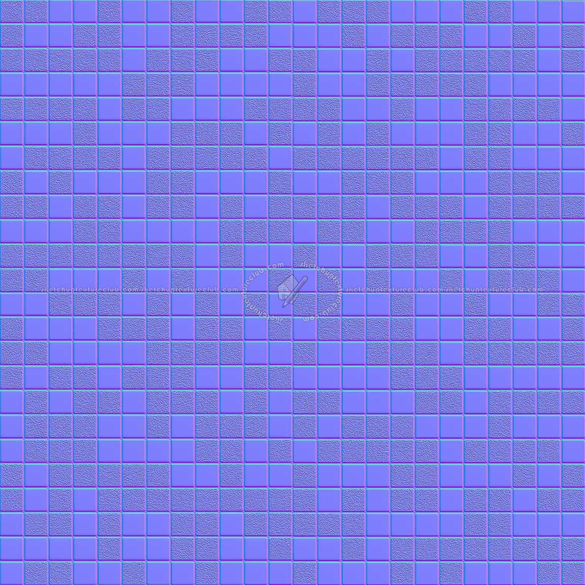 Textures   -   ARCHITECTURE   -   TILES INTERIOR   -   Mosaico   -   Classic format   -   Multicolor  - Mosaico multicolor tiles texture seamless 14995 - Normal