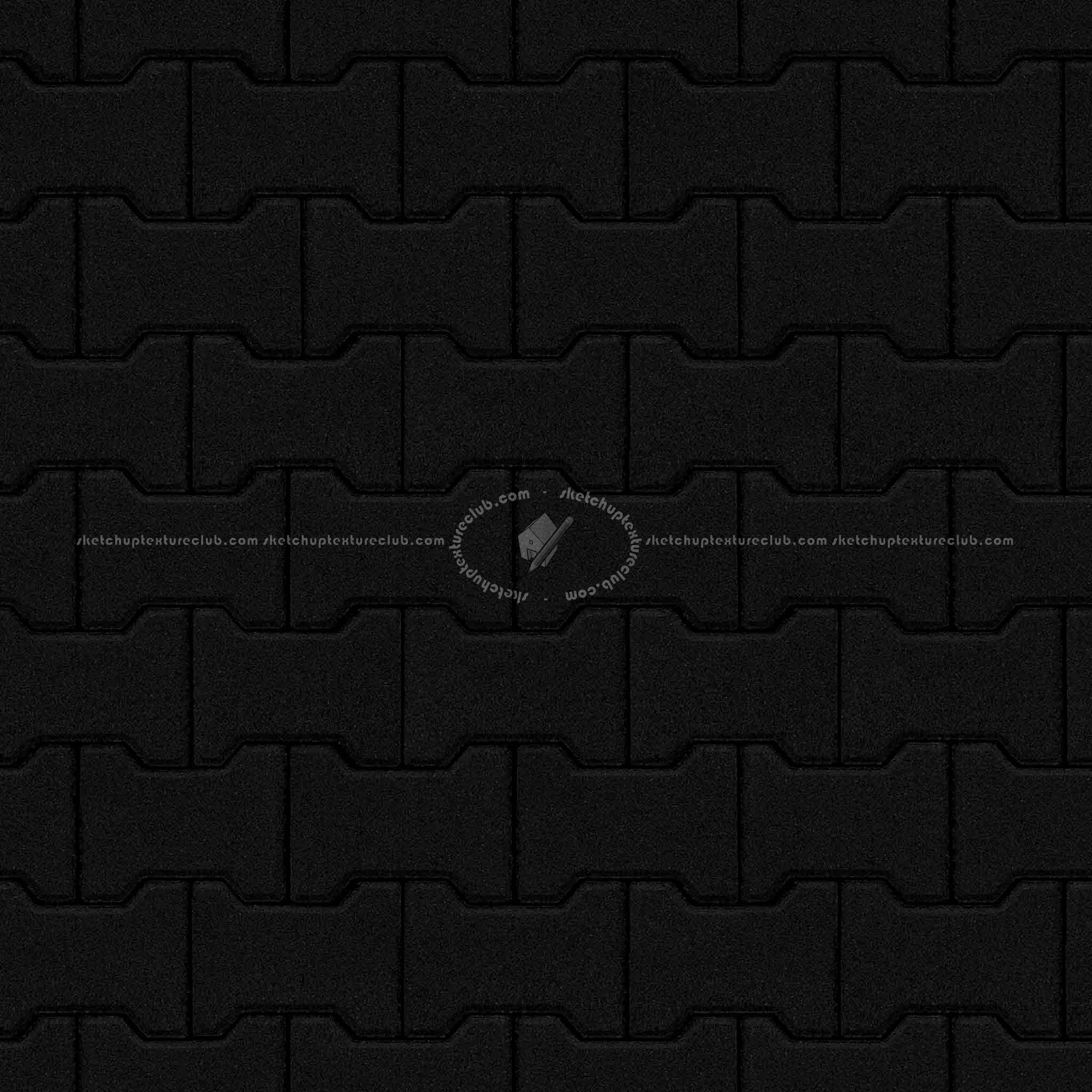 Textures   -   ARCHITECTURE   -   PAVING OUTDOOR   -   Concrete   -   Blocks regular  - Paving outdoor concrete regular block texture seamless 05654 - Specular