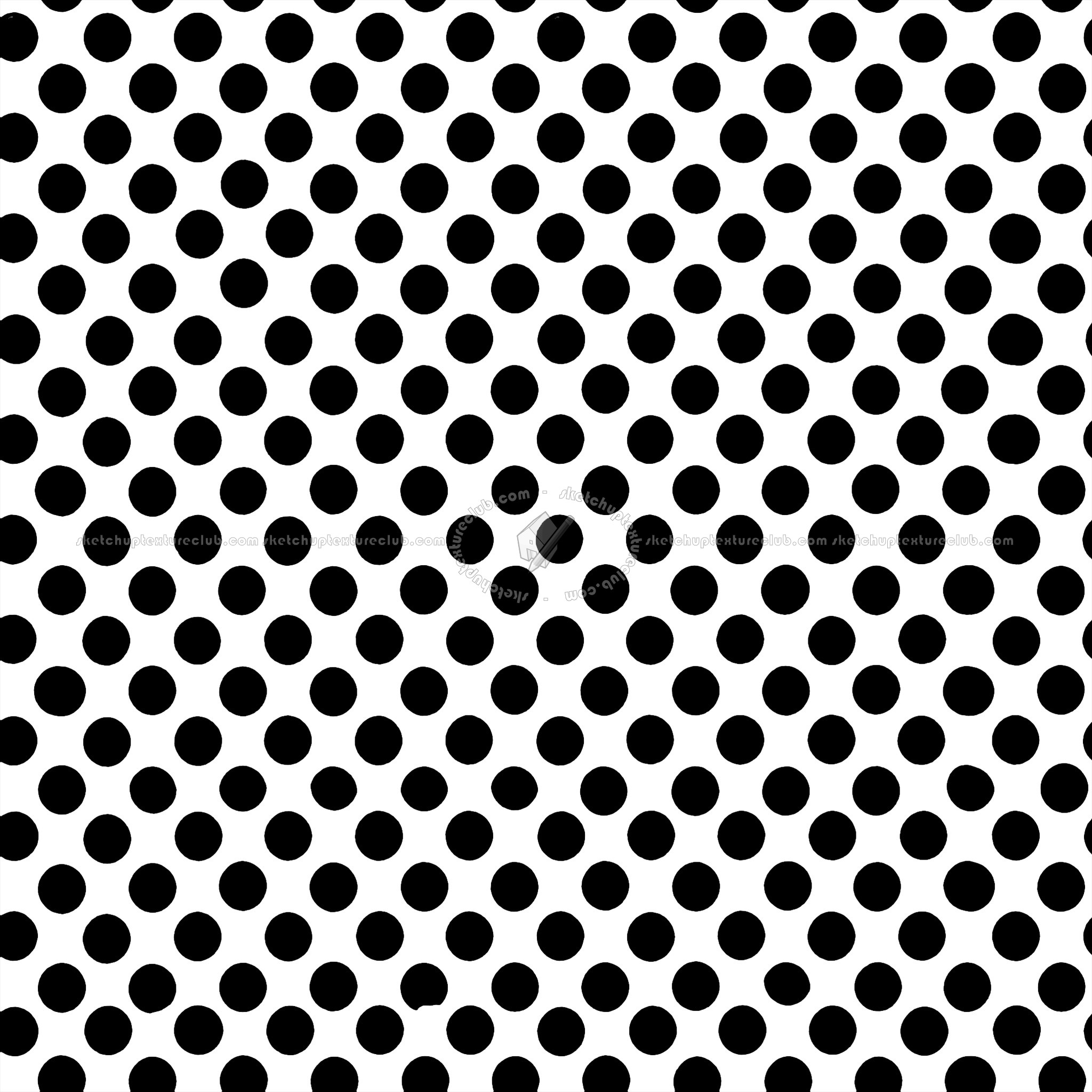 Textures   -   MATERIALS   -   METALS   -   Perforated  - Rusty dirty perforated metal texture seamless 10501 - Mask