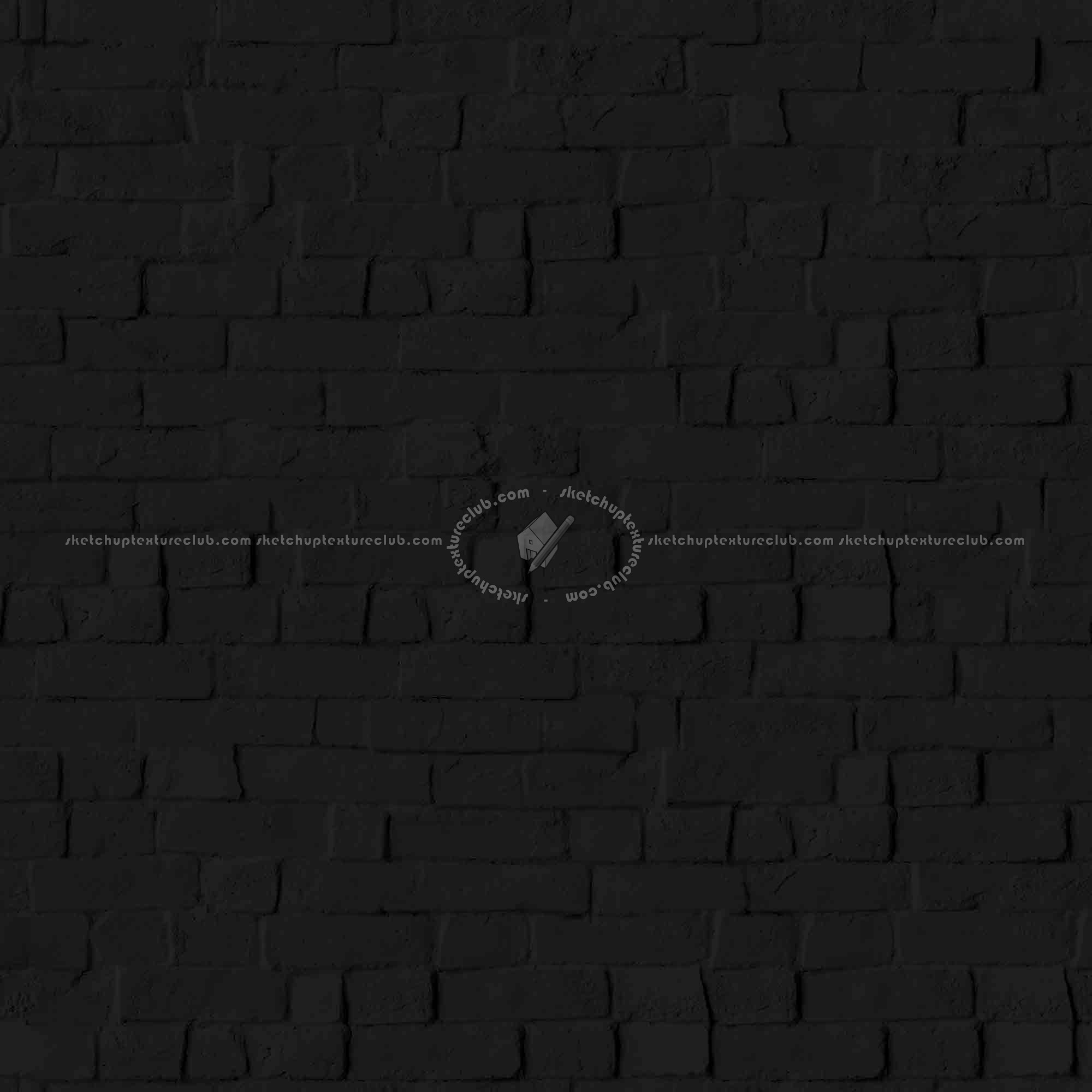 Textures   -   ARCHITECTURE   -   BRICKS   -   White Bricks  - White bricks texture seamless 00518 - Specular