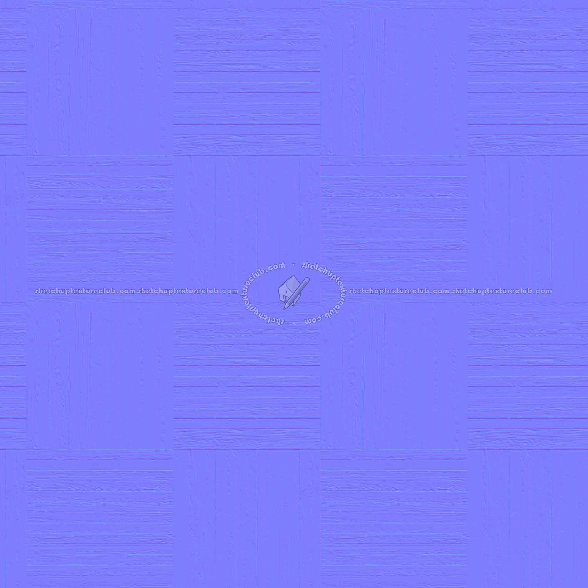 Textures   -   ARCHITECTURE   -   WOOD FLOORS   -   Parquet square  - Wood flooring square texture seamless 05415 - Normal