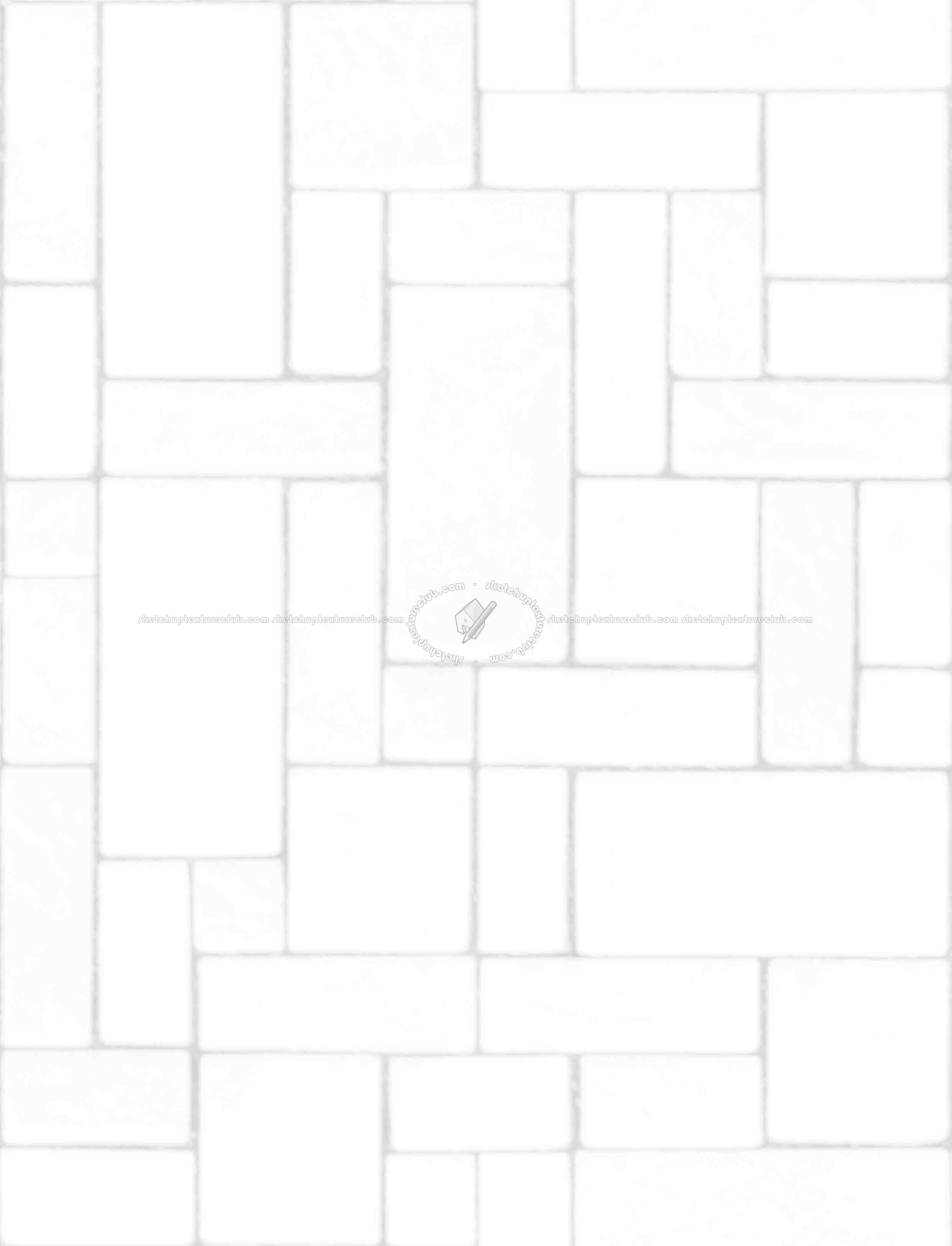 Textures   -   ARCHITECTURE   -   STONES WALLS   -   Claddings stone   -   Exterior  - Wall cladding stone texture seamless 19005 - Ambient occlusion