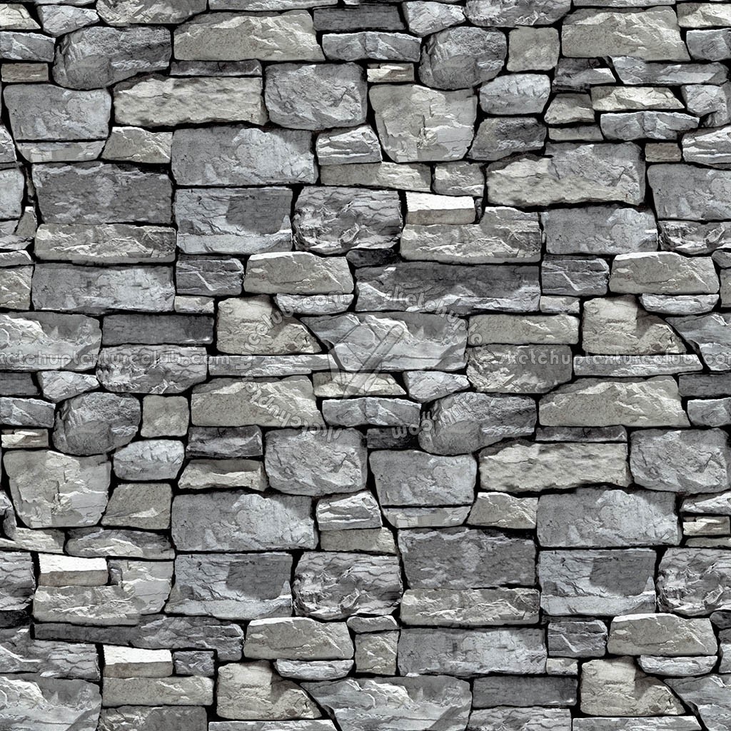 Exterior Stone Seamless Texture - Image to u