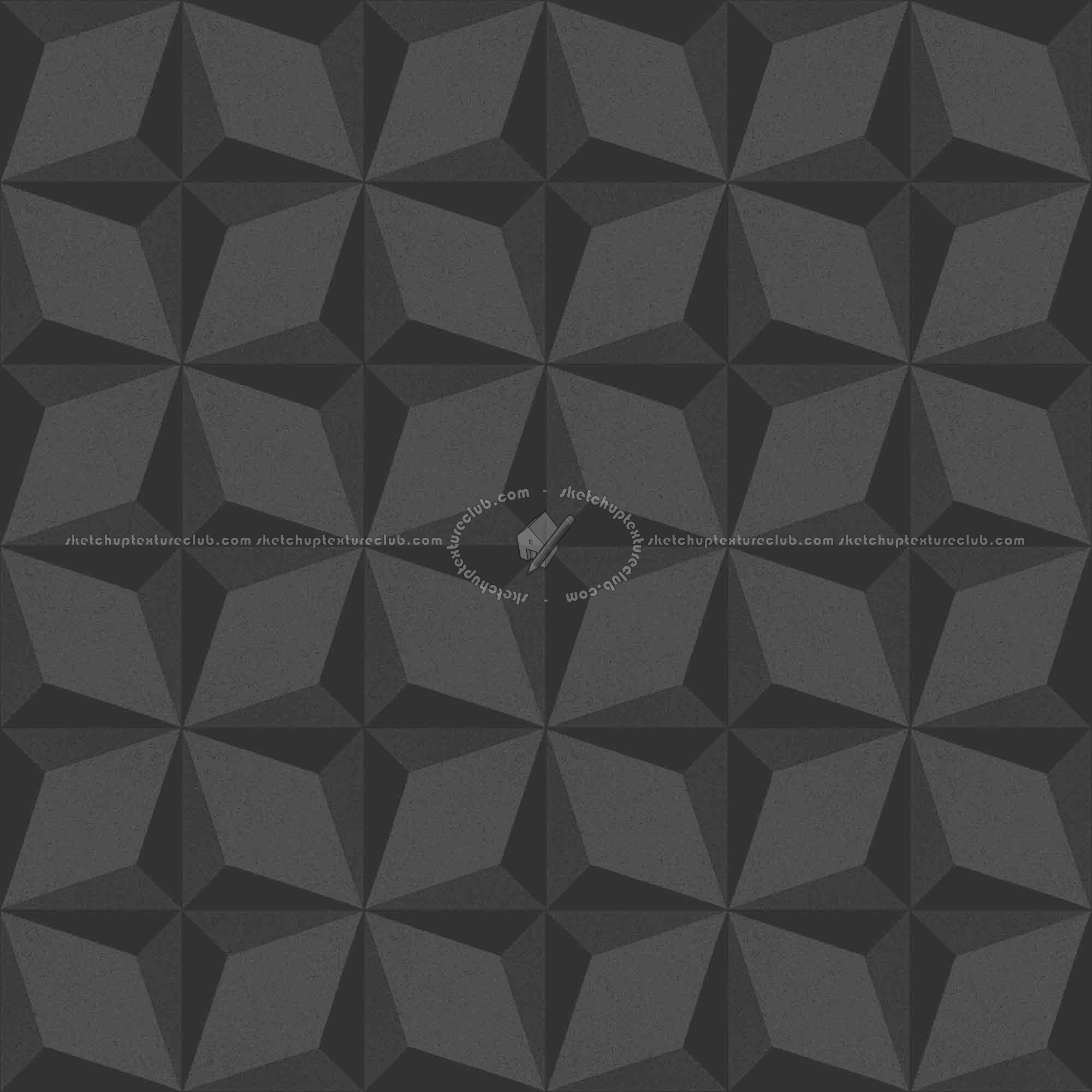 Textures   -   ARCHITECTURE   -   TILES INTERIOR   -   Cement - Encaustic   -   Cement  - Cement concrete tile texture seamless 13318 - Specular