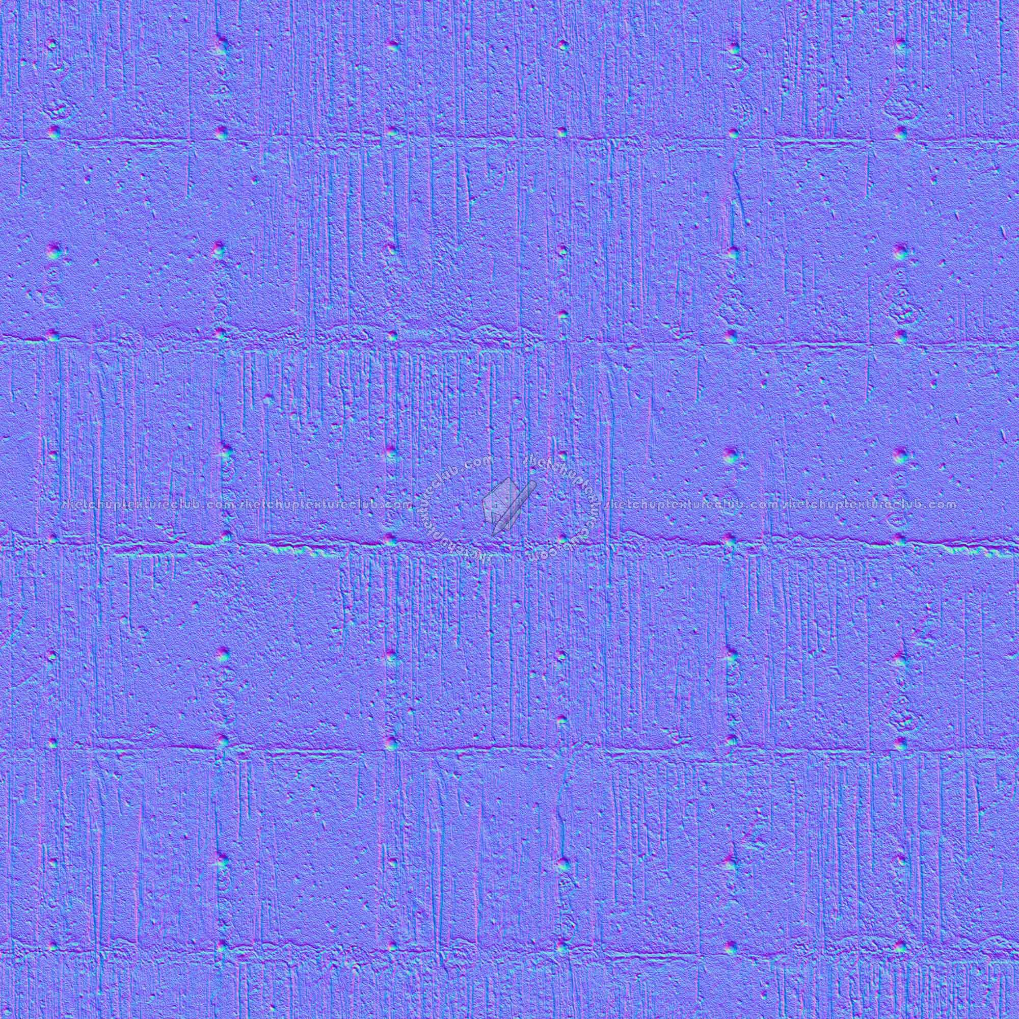 Textures   -   ARCHITECTURE   -   CONCRETE   -   Plates   -   Dirty  - Concrete dirt plates wall texture seamless 01751 - Normal