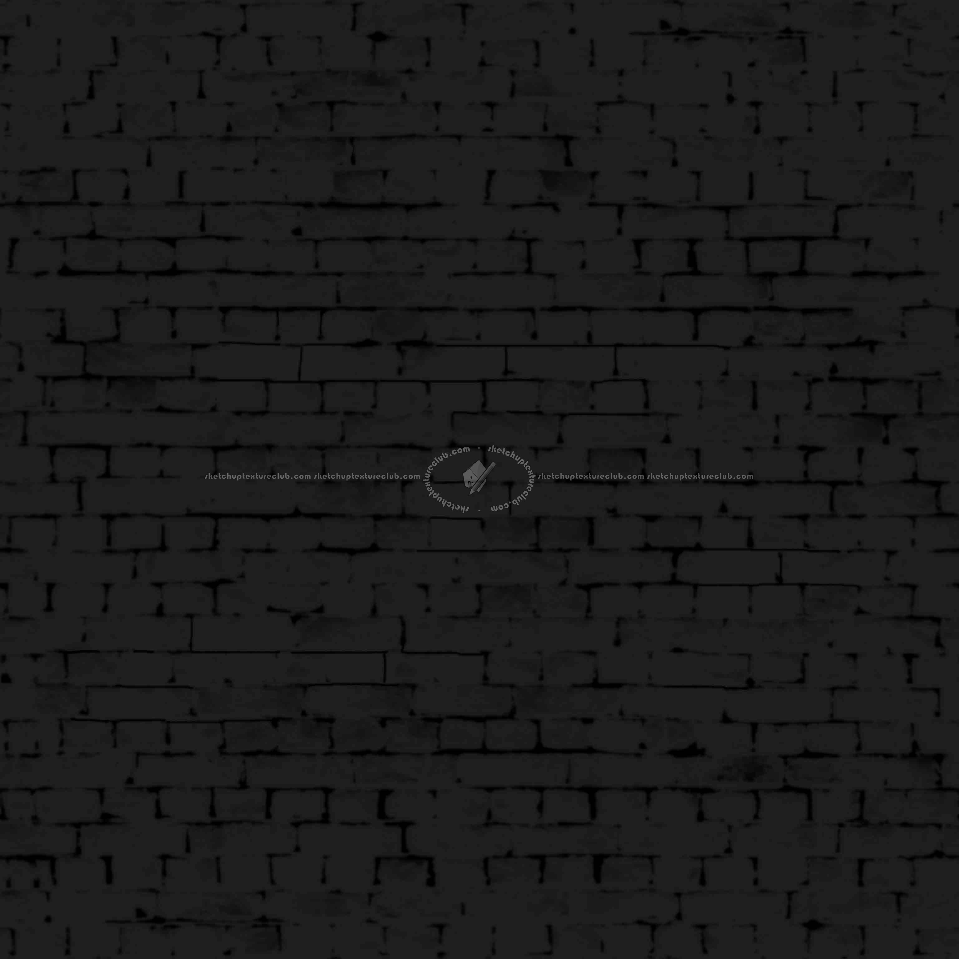 Textures   -   ARCHITECTURE   -   BRICKS   -   Old bricks  - Old bricks texture seamless 00337 - Specular