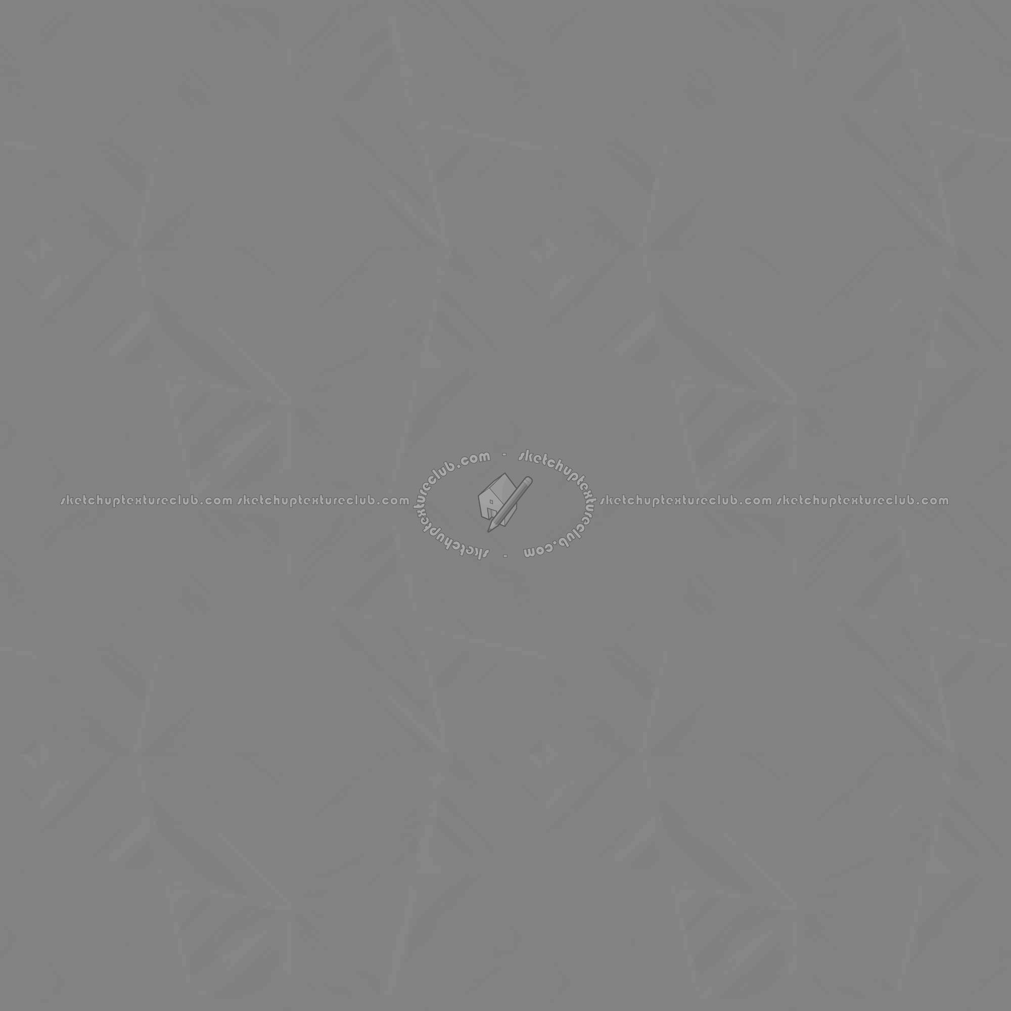 Textures   -   ARCHITECTURE   -   WOOD FLOORS   -   Geometric pattern  - Parquet geometric pattern texture seamless 04724 - Displacement