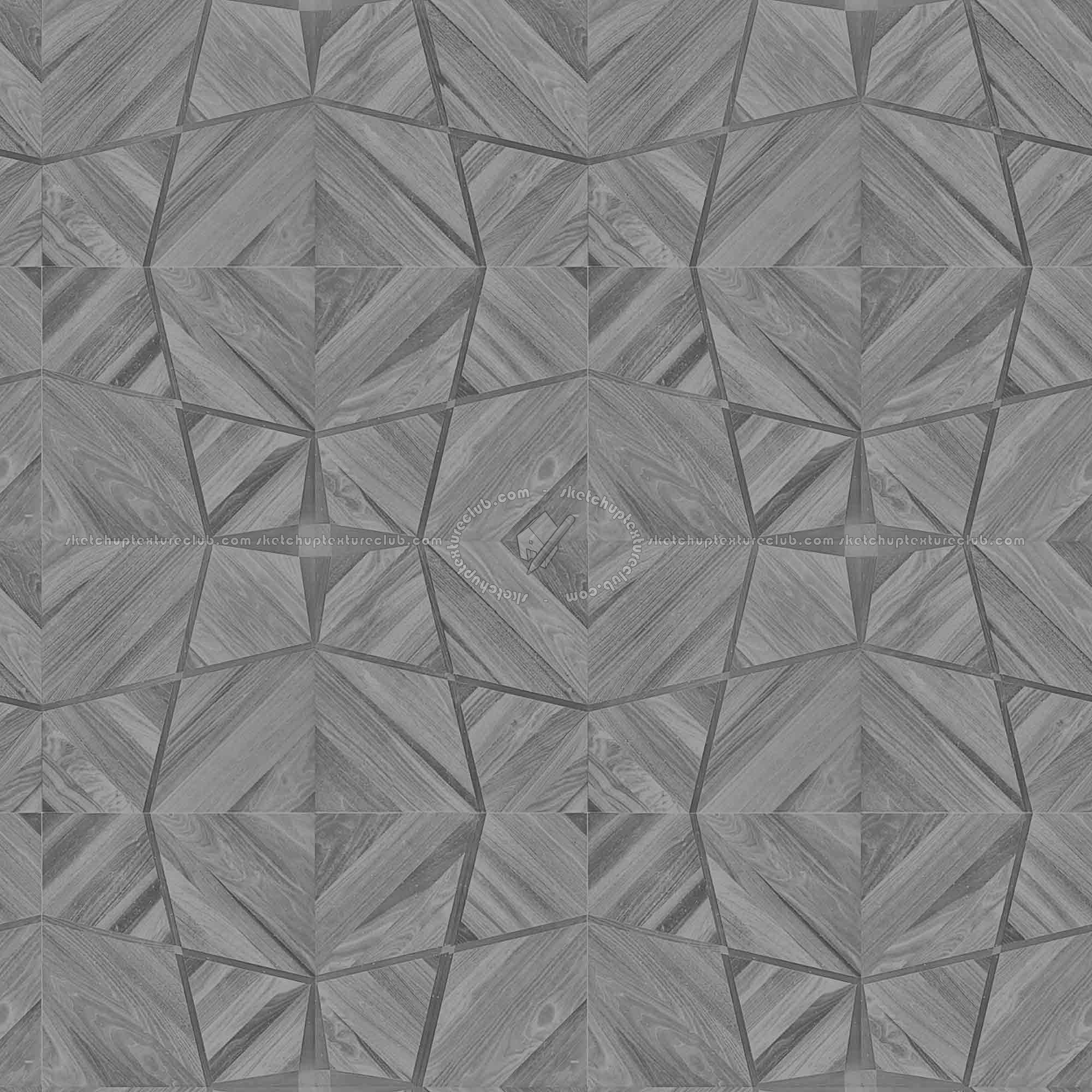 Textures   -   ARCHITECTURE   -   WOOD FLOORS   -   Geometric pattern  - Parquet geometric pattern texture seamless 04724 - Specular