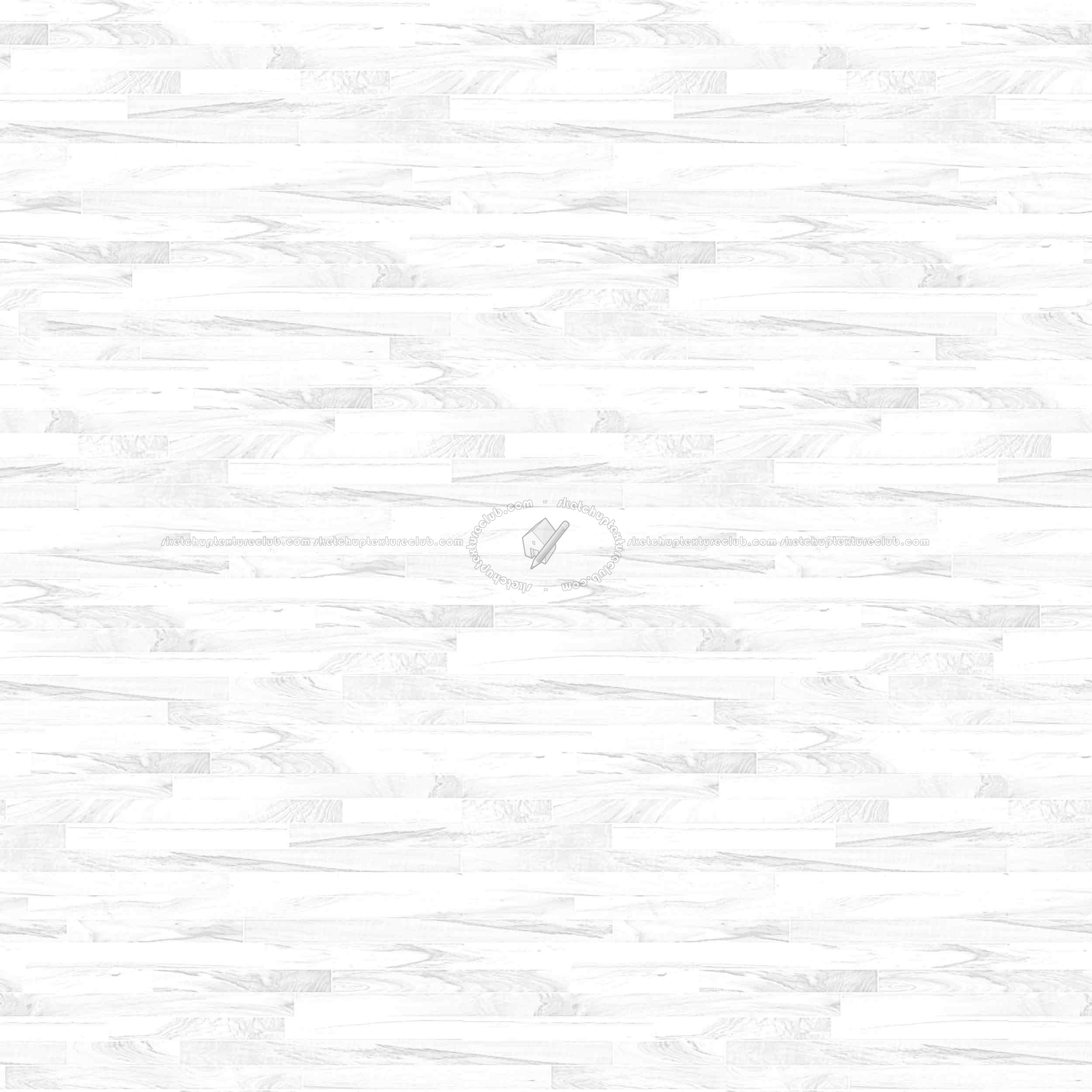 Textures   -   ARCHITECTURE   -   WOOD FLOORS   -   Parquet white  - White wood flooring texture seamless 05448 - Ambient occlusion