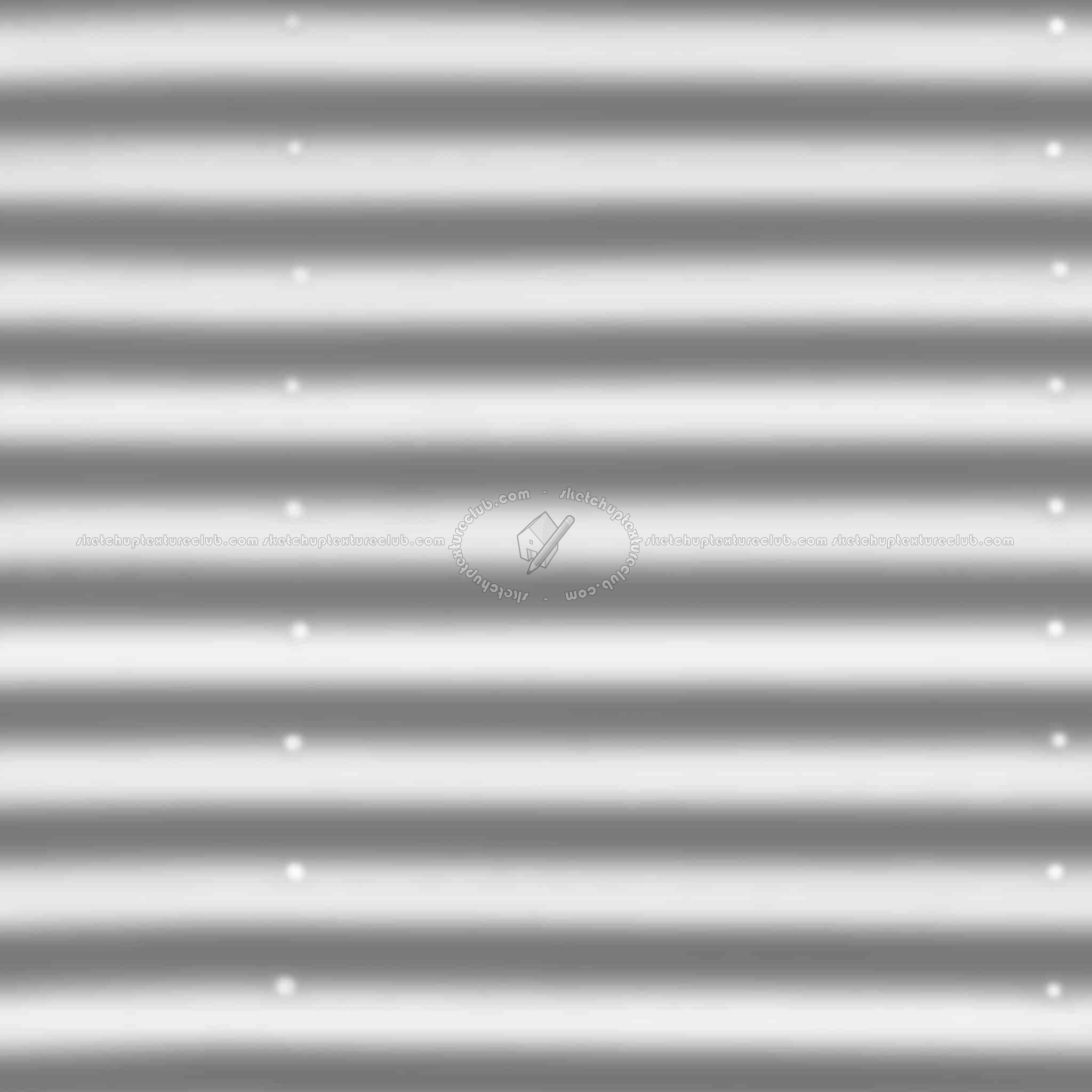 Textures   -   MATERIALS   -   METALS   -   Corrugated  - Corrugated steel texture seamless 09947 - Displacement