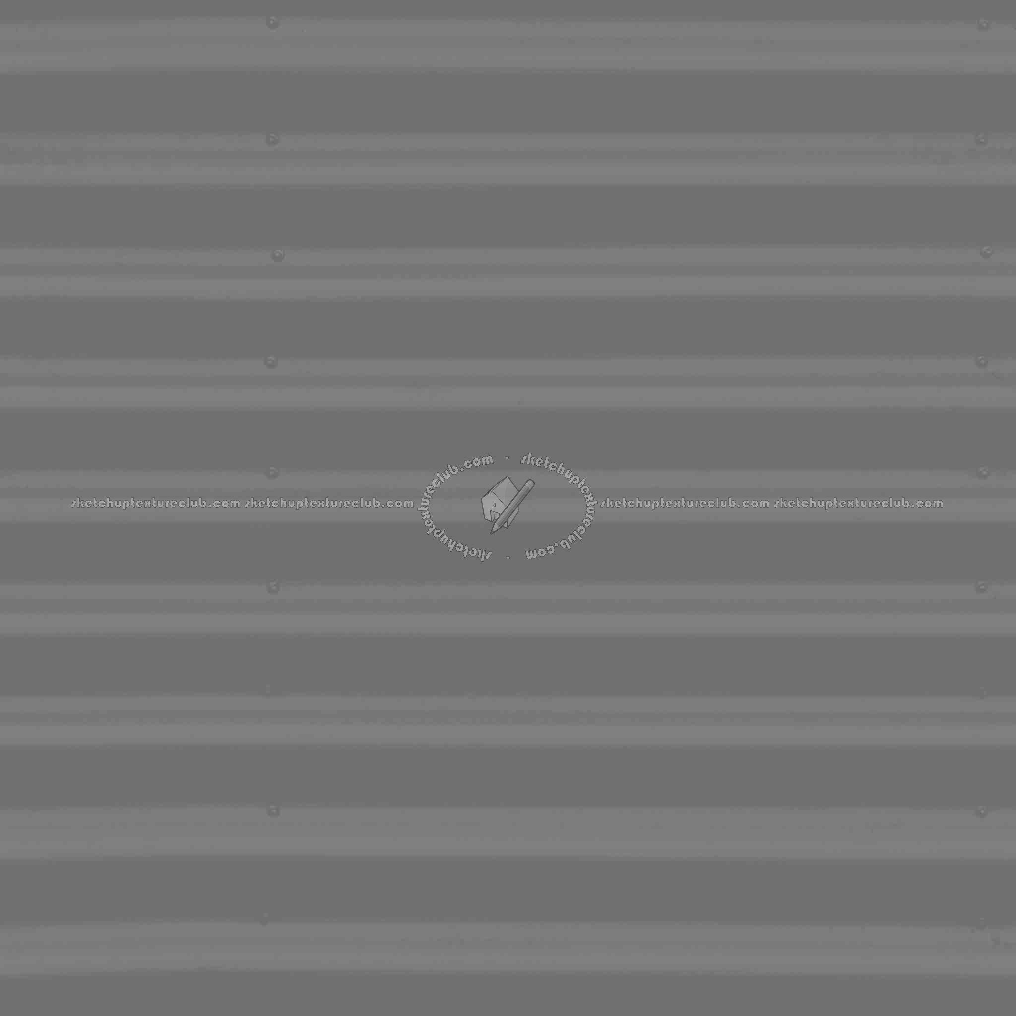 Textures   -   MATERIALS   -   METALS   -   Corrugated  - Corrugated steel texture seamless 09947 - Specular