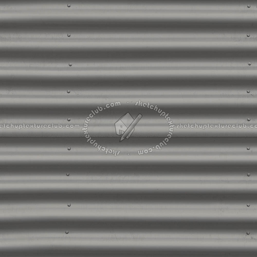 Textures   -   MATERIALS   -   METALS   -   Corrugated  - Corrugated steel texture seamless 09947 (seamless)