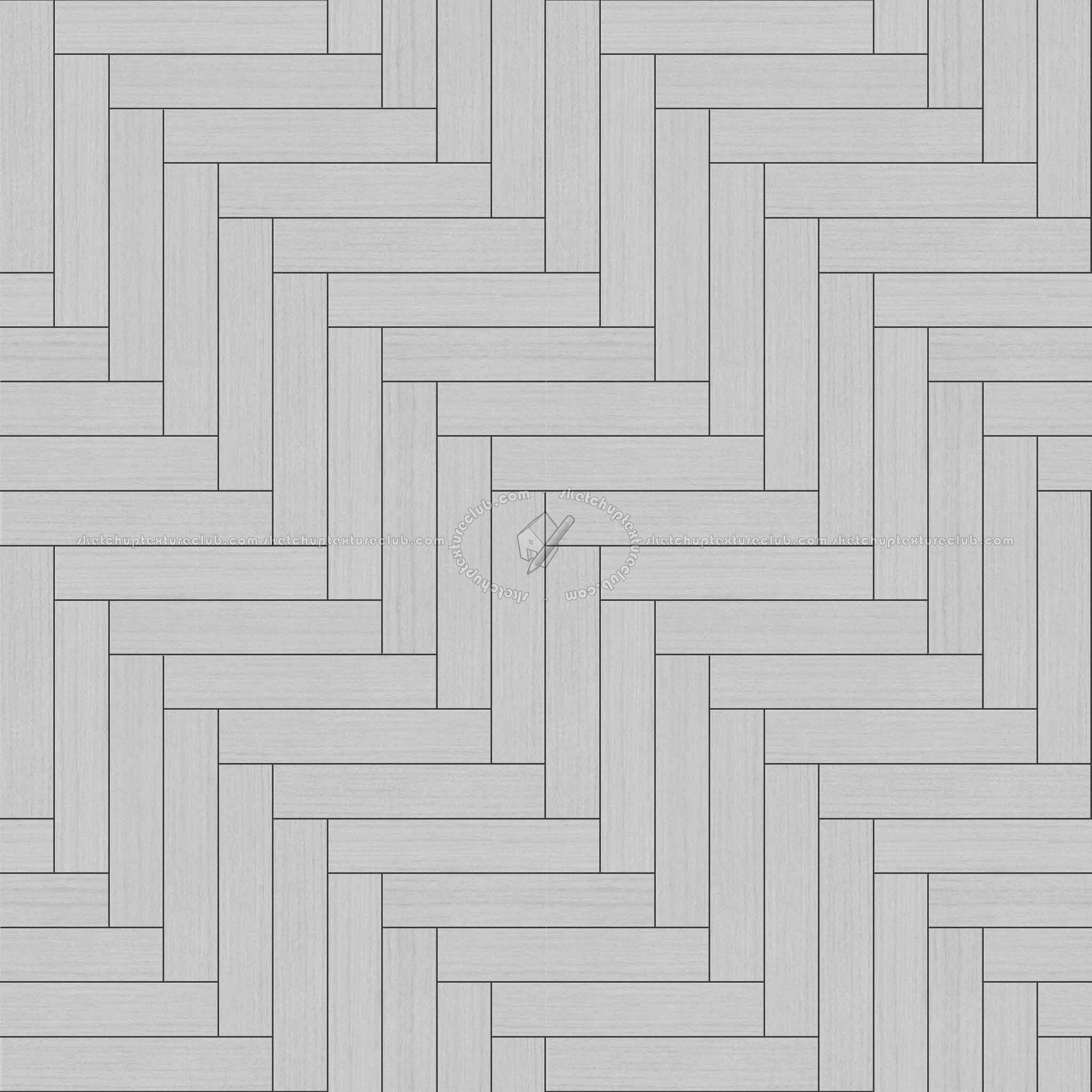 Textures   -   ARCHITECTURE   -   WOOD FLOORS   -   Herringbone  - Herringbone parquet texture seamless 04916 - Bump