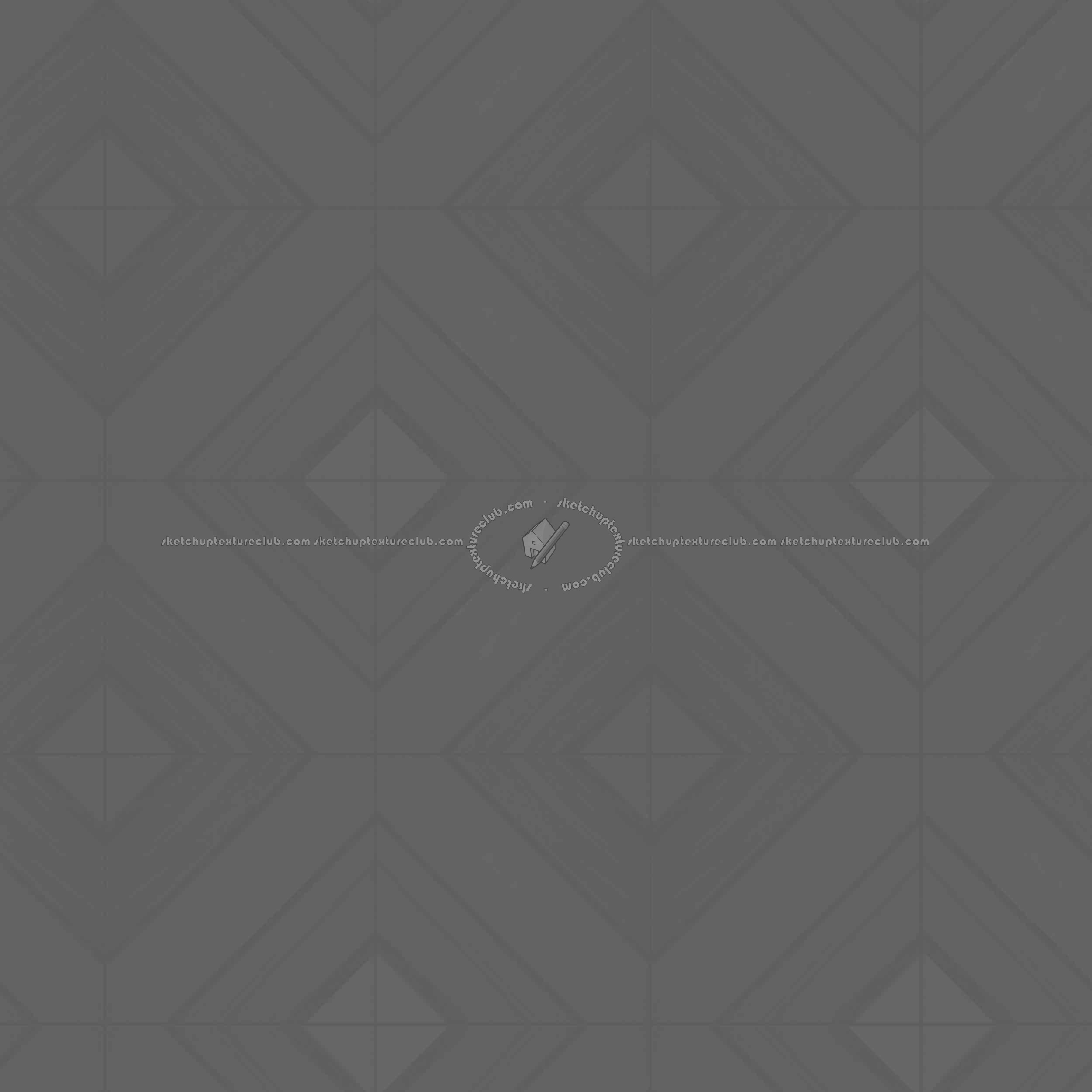 Textures   -   ARCHITECTURE   -   WOOD FLOORS   -   Geometric pattern  - Parquet geometric pattern texture seamless 04751 - Displacement