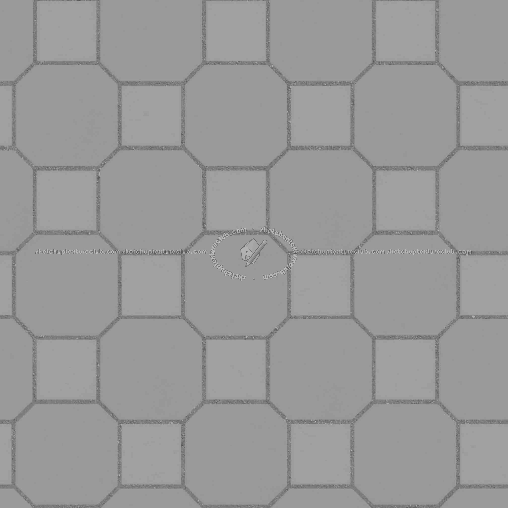 Textures   -   ARCHITECTURE   -   PAVING OUTDOOR   -   Concrete   -   Blocks mixed  - Paving concrete mixed size texture seamless 05591 - Displacement