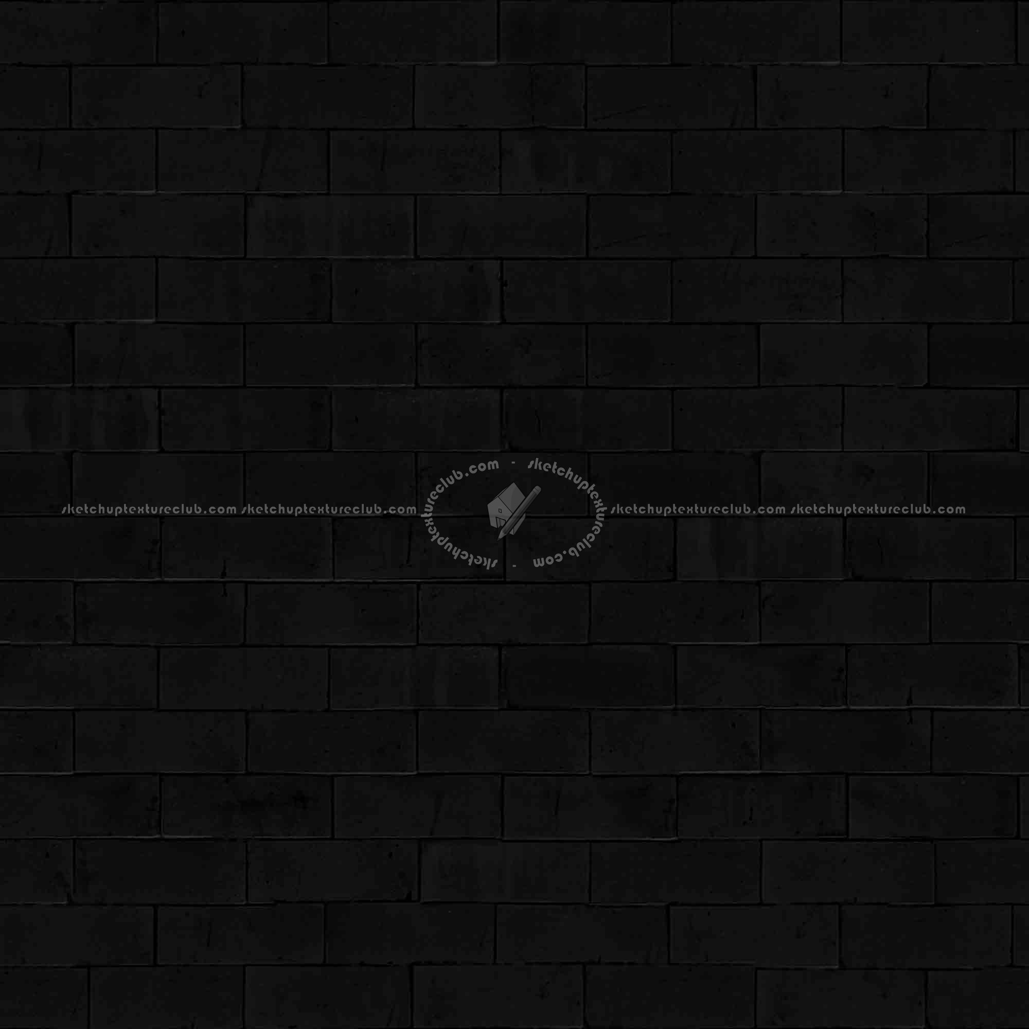 Textures   -   ARCHITECTURE   -   BRICKS   -   Facing Bricks   -   Rustic  - Rustic bricks texture seamless 00203 - Specular