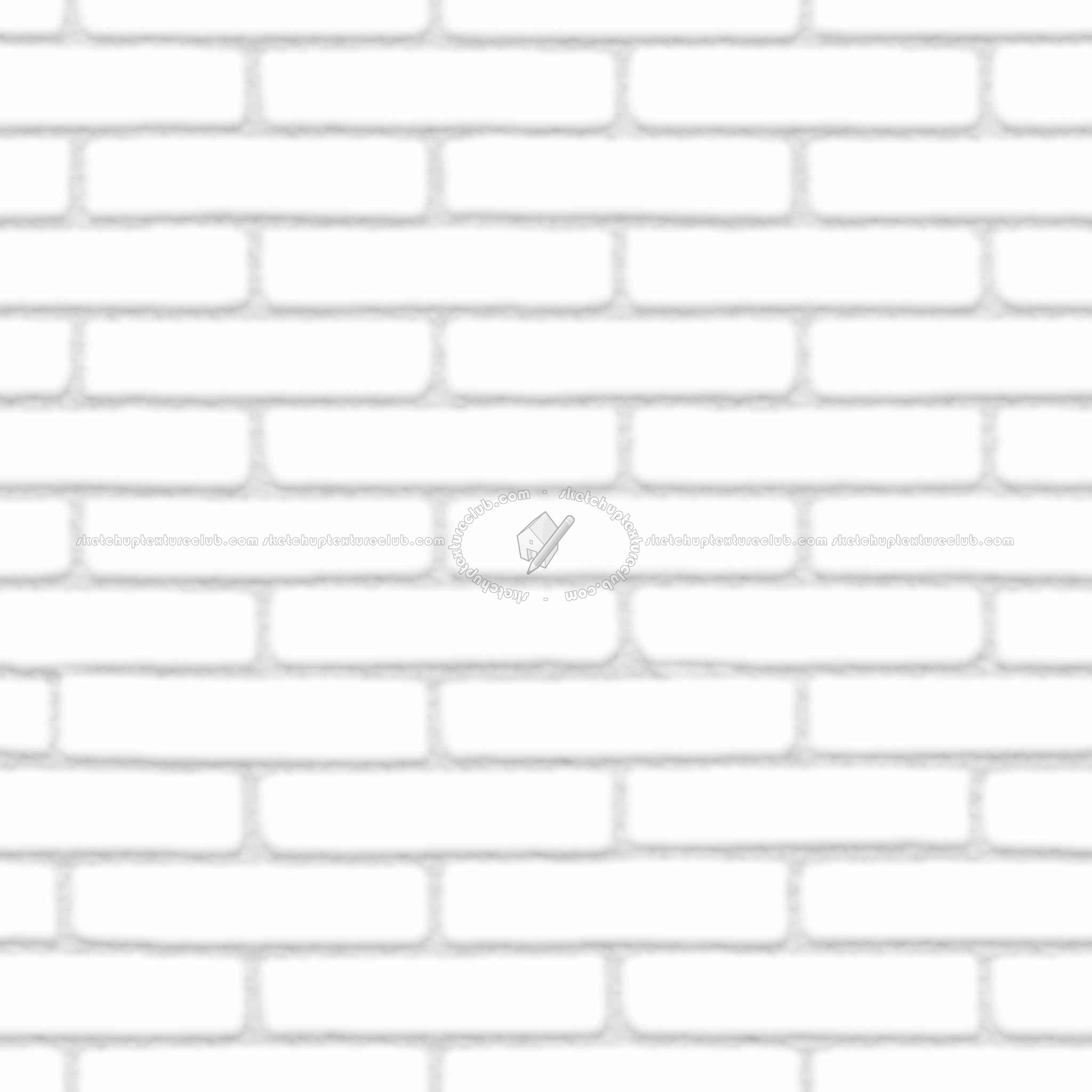 Textures   -   ARCHITECTURE   -   BRICKS   -   Colored Bricks   -   Smooth  - Texture colored bricks smooth seamless 00081 - Ambient occlusion