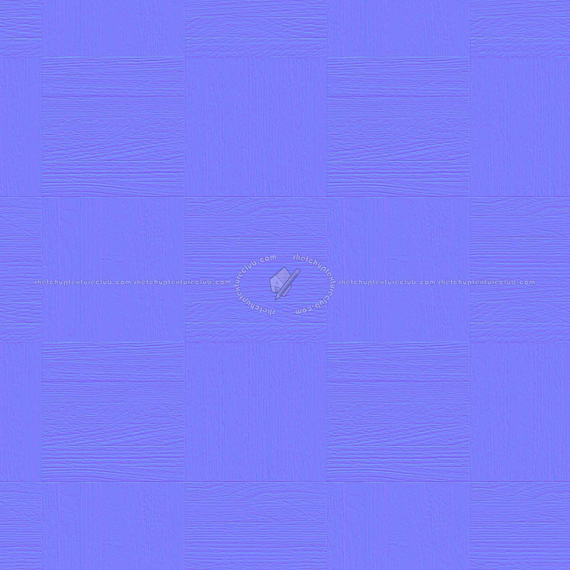 Textures   -   ARCHITECTURE   -   WOOD FLOORS   -   Parquet square  - Wood flooring square texture seamless 05416 - Normal