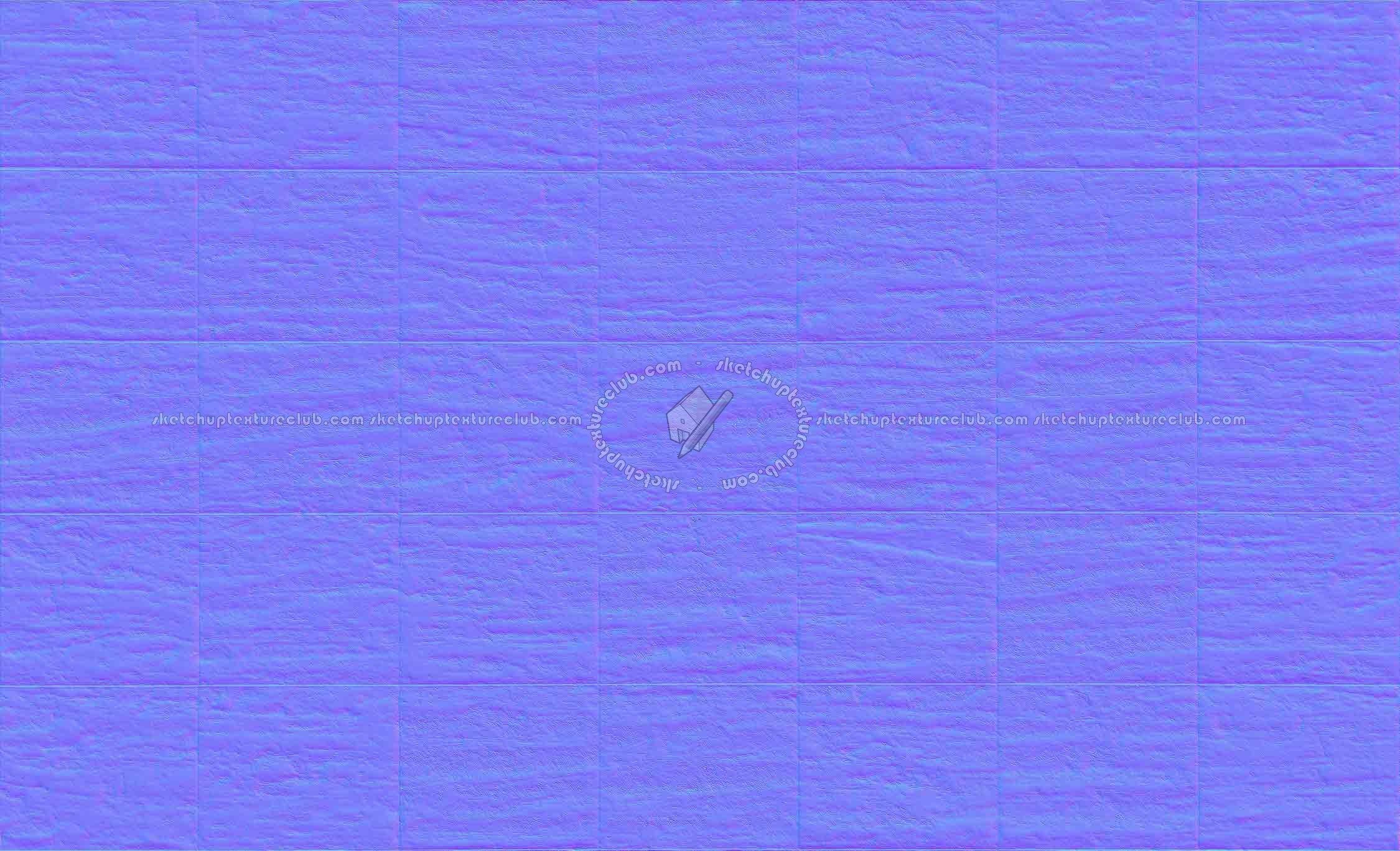 Textures   -   ARCHITECTURE   -   STONES WALLS   -   Claddings stone   -   Exterior  - Travertine wall cladding texture seamless 19283 - Normal