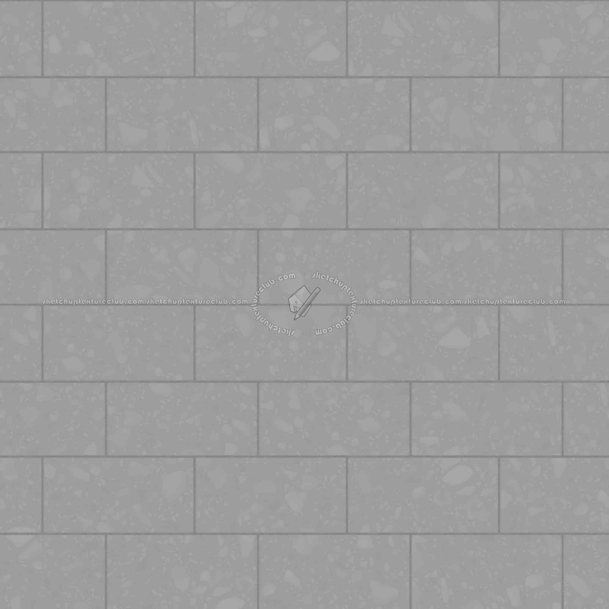 Textures   -   ARCHITECTURE   -   TILES INTERIOR   -   Terrazzo  - cement terrazzo tiles PBR texture seamless 21870 - Displacement