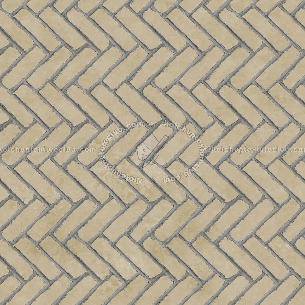 Textures   -   ARCHITECTURE   -   PAVING OUTDOOR   -   Concrete   -   Herringbone  - Concrete paving herringbone outdoor texture seamless 05820 (seamless)