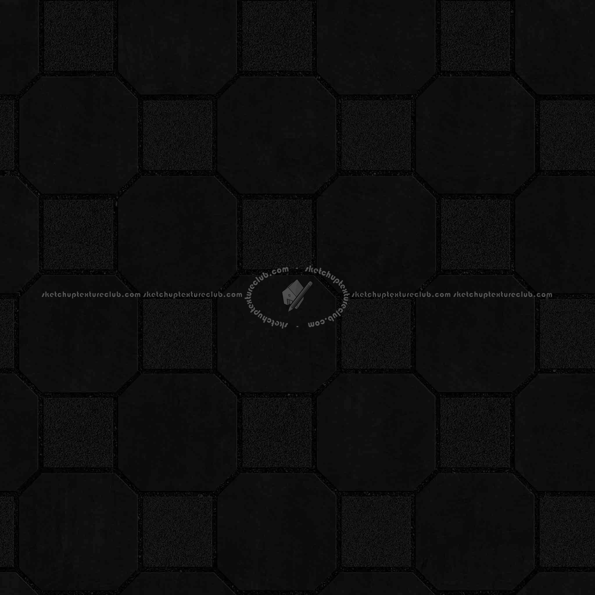 Textures   -   ARCHITECTURE   -   PAVING OUTDOOR   -   Concrete   -   Blocks mixed  - Paving concrete mixed size texture seamless 05592 - Specular