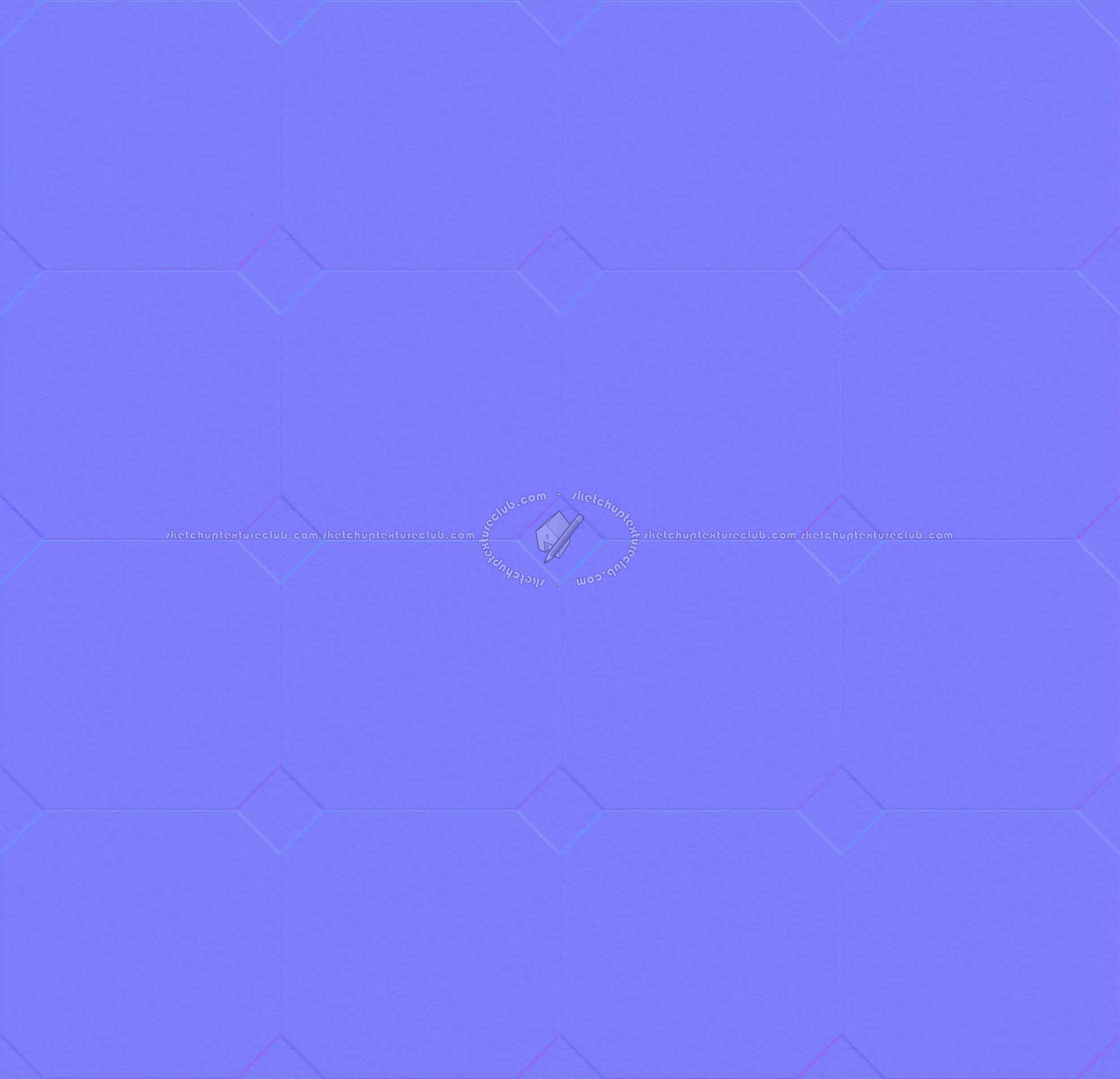 Textures   -   ARCHITECTURE   -   TILES INTERIOR   -   Marble tiles   -   Travertine  - Travertine floor tile cm 120x120 texture seamless 14690 - Normal