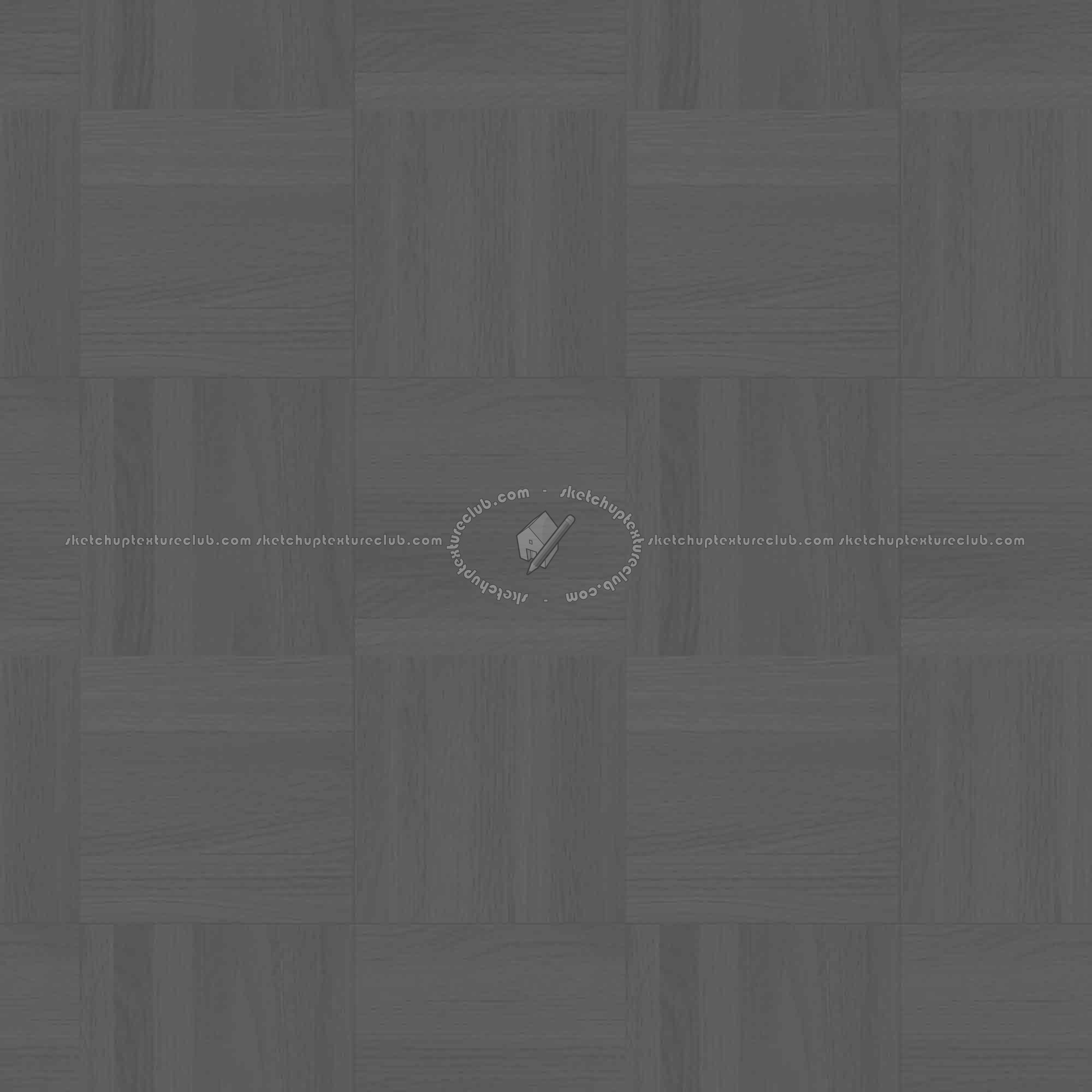Textures   -   ARCHITECTURE   -   WOOD FLOORS   -   Parquet square  - Wood flooring square texture seamless 05417 - Displacement