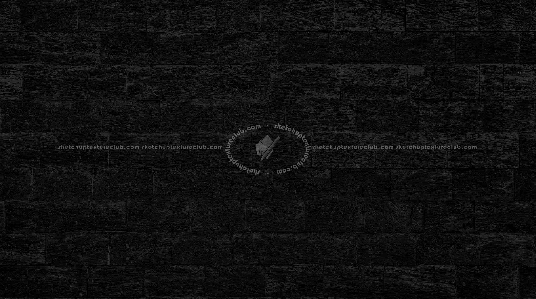 Textures   -   ARCHITECTURE   -   STONES WALLS   -   Claddings stone   -   Exterior  - Slate wall cladding stone texture seamless 19360 - Specular