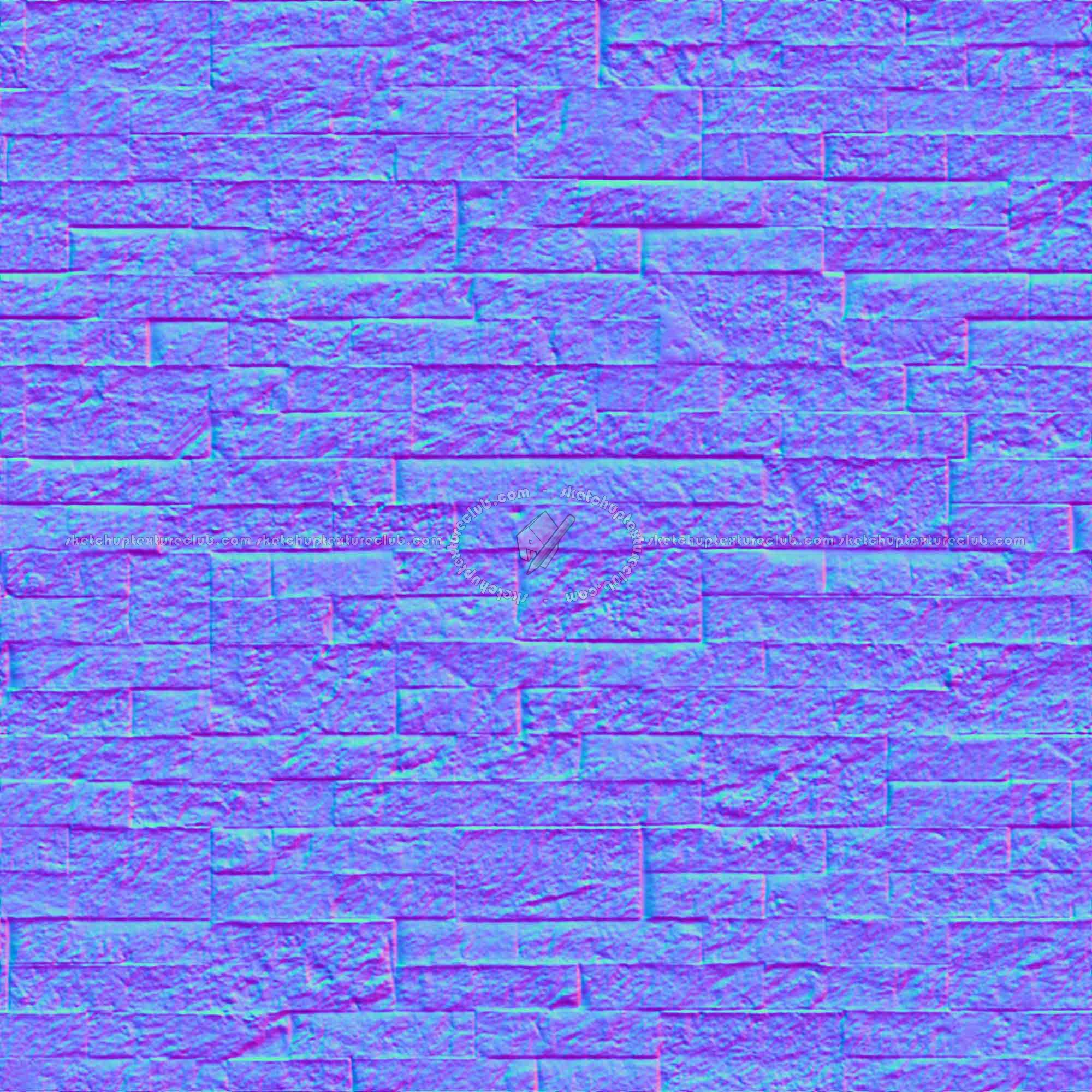 Textures   -   ARCHITECTURE   -   STONES WALLS   -   Claddings stone   -   Exterior  - Silver travertine wall cladding texture seamless 19529 - Normal