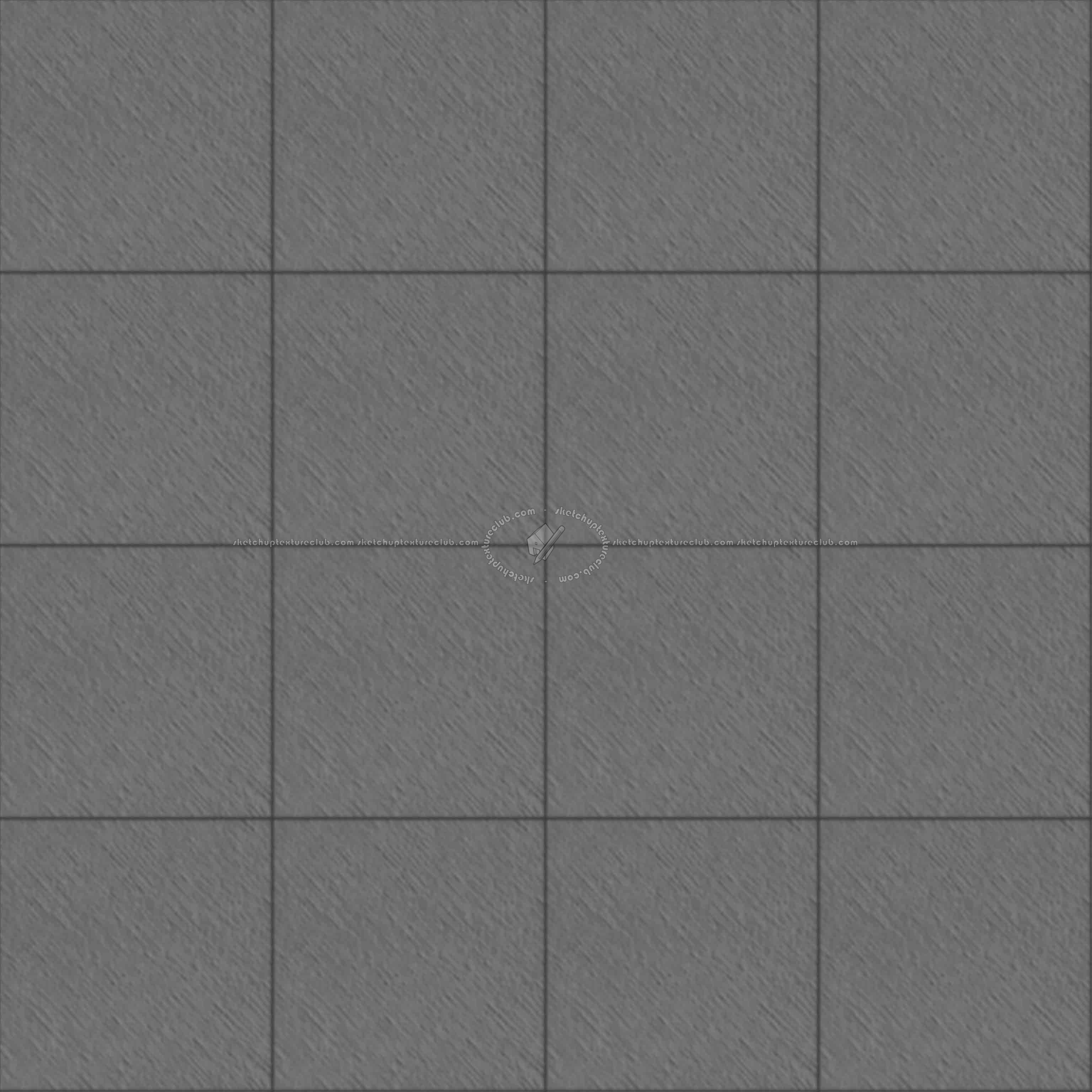 Textures   -   ARCHITECTURE   -   TILES INTERIOR   -   Stone tiles  - Basalt square tile texture seamless 15990 - Displacement