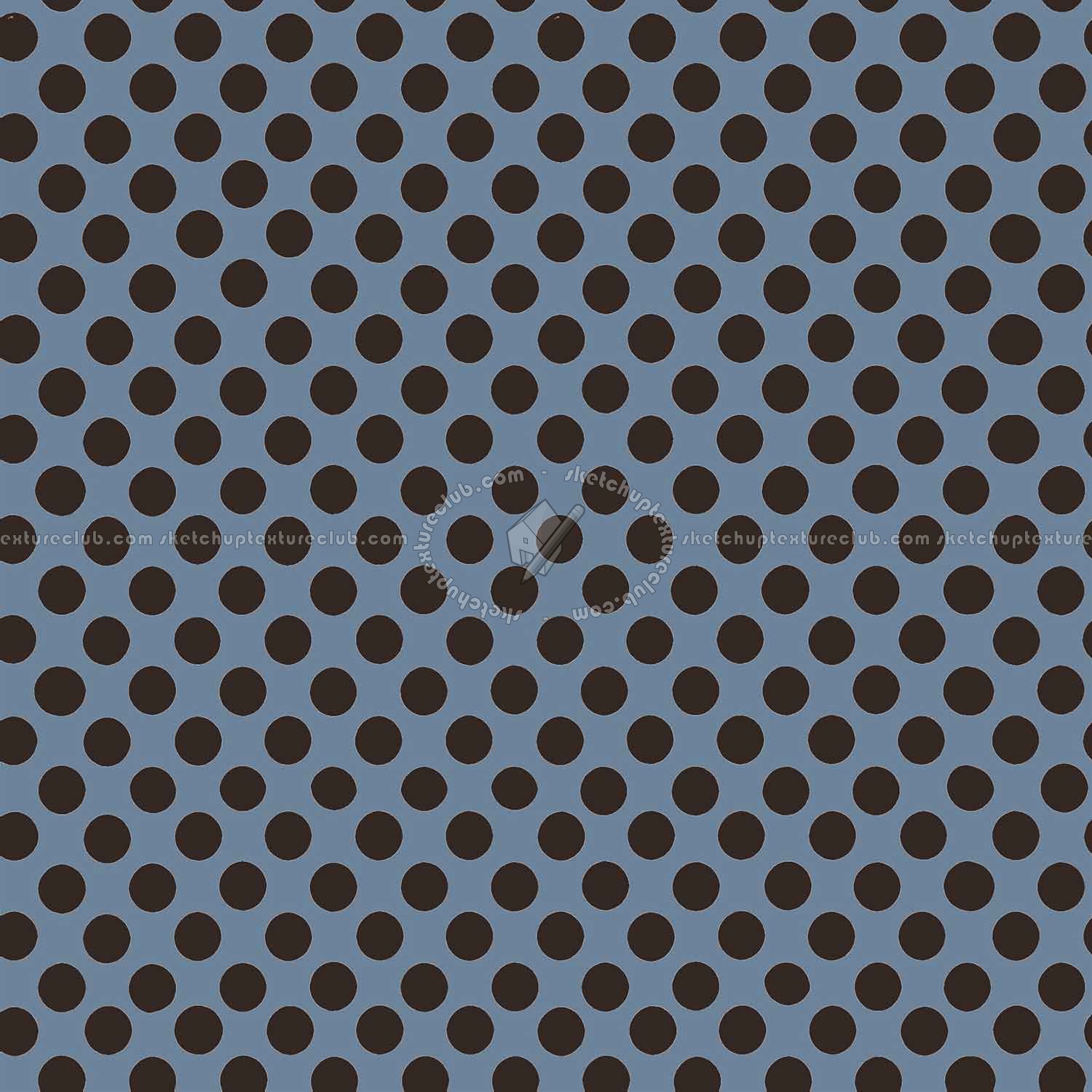 Textures   -   MATERIALS   -   METALS   -   Perforated  - Blue perforated metal texture seamless 10504 - Specular