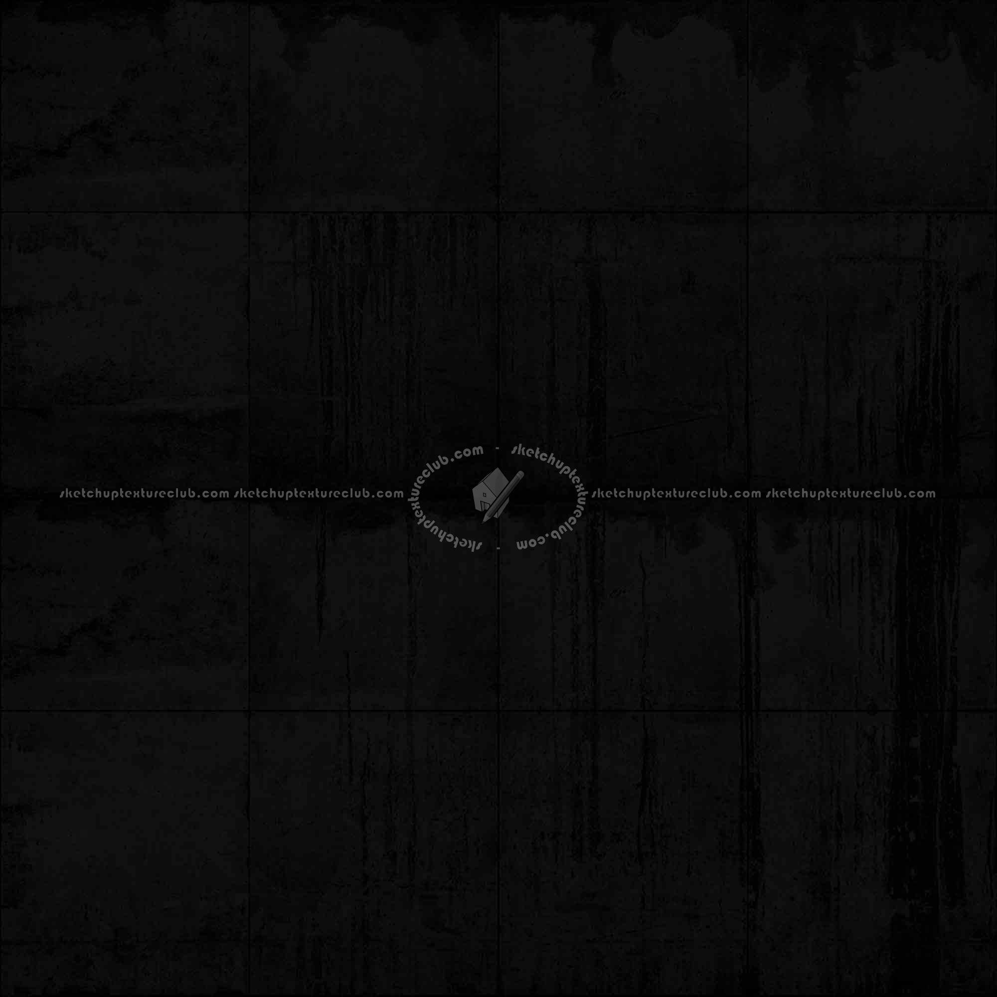 Textures   -   ARCHITECTURE   -   CONCRETE   -   Plates   -   Dirty  - Concrete dirt plates wall texture seamless 01743 - Specular