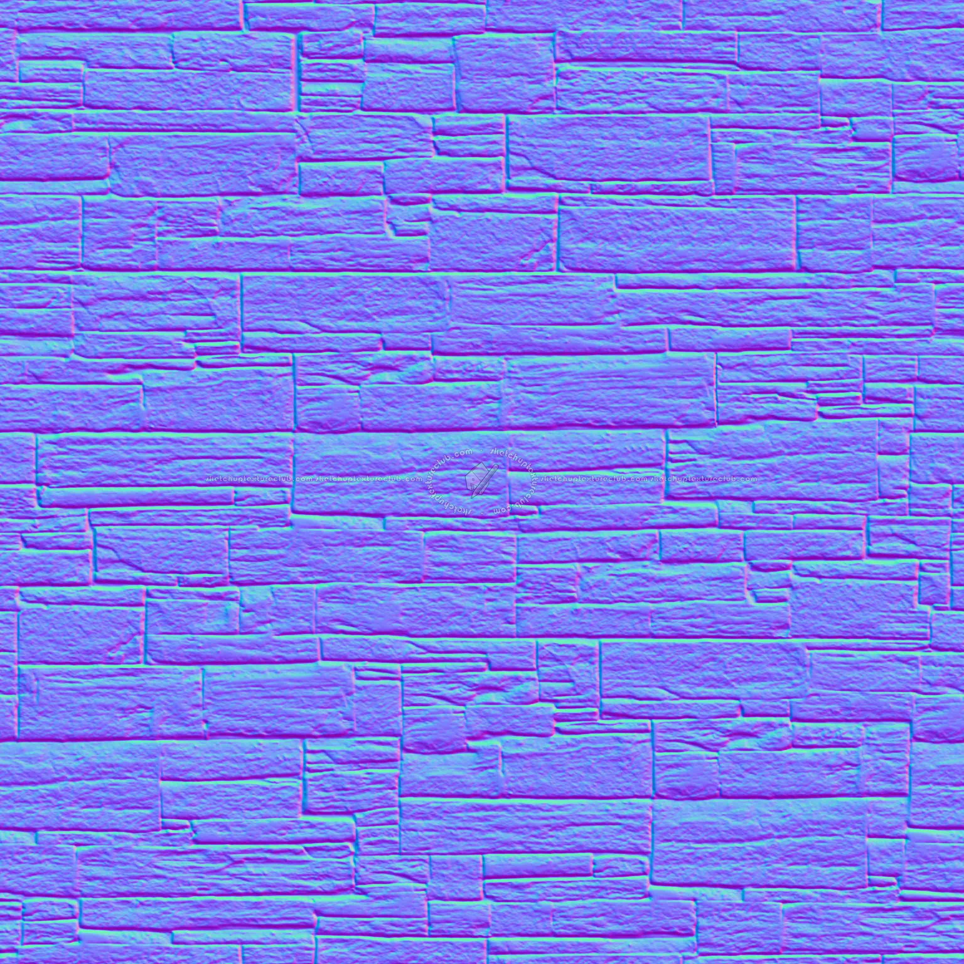 Textures   -   ARCHITECTURE   -   STONES WALLS   -   Claddings stone   -   Stacked slabs  - Stacked slabs walls stone texture seamless 08165 - Normal