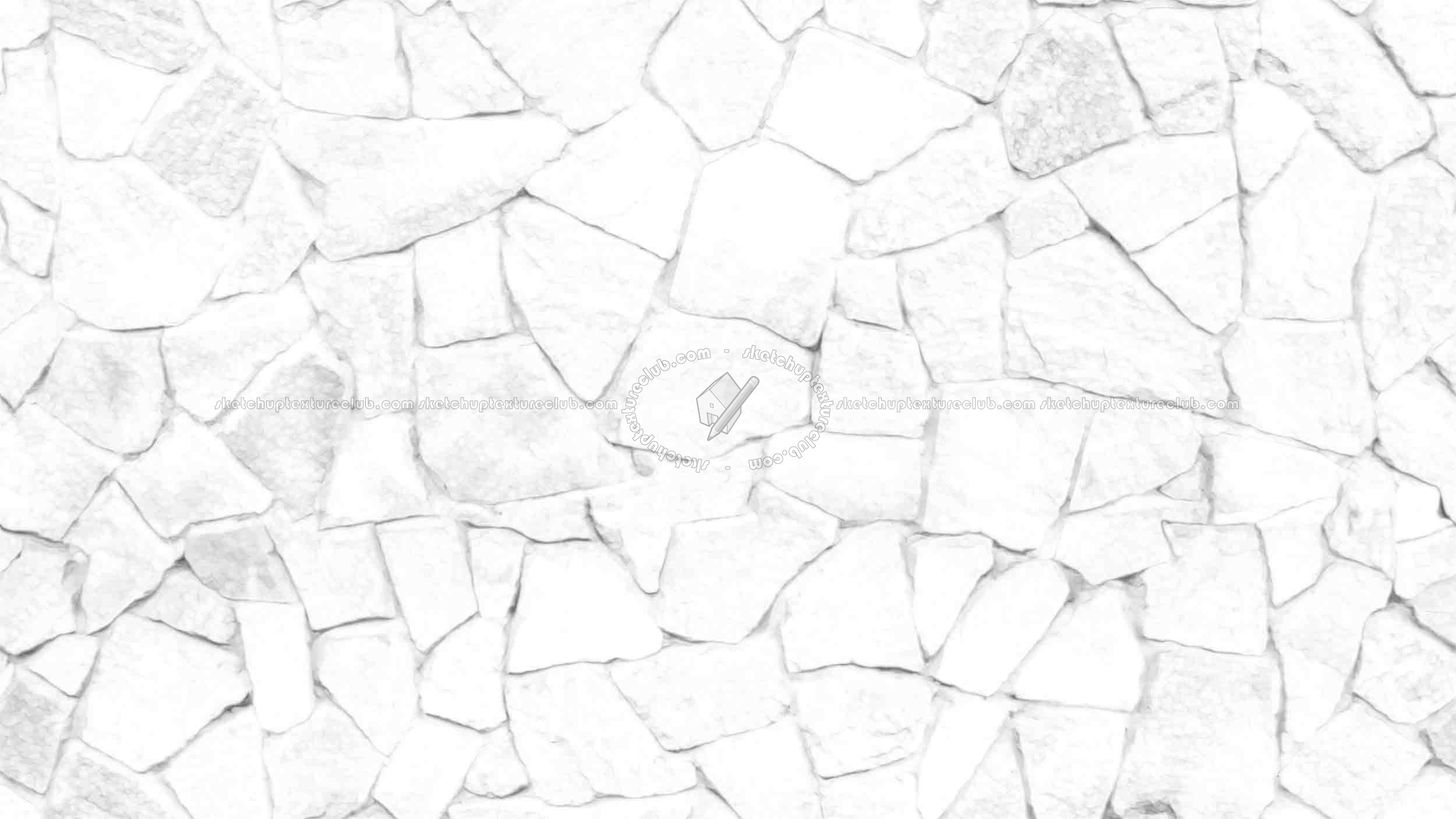Textures   -   ARCHITECTURE   -   STONES WALLS   -   Claddings stone   -   Exterior  - Slate wall cladding stone texture seamless 19818 - Ambient occlusion