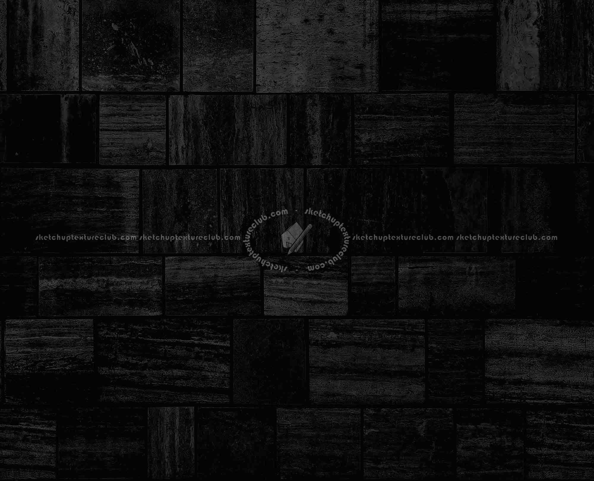 Textures   -   ARCHITECTURE   -   STONES WALLS   -   Claddings stone   -   Exterior  - Travertine wall cladding texture seamless 20106 - Specular