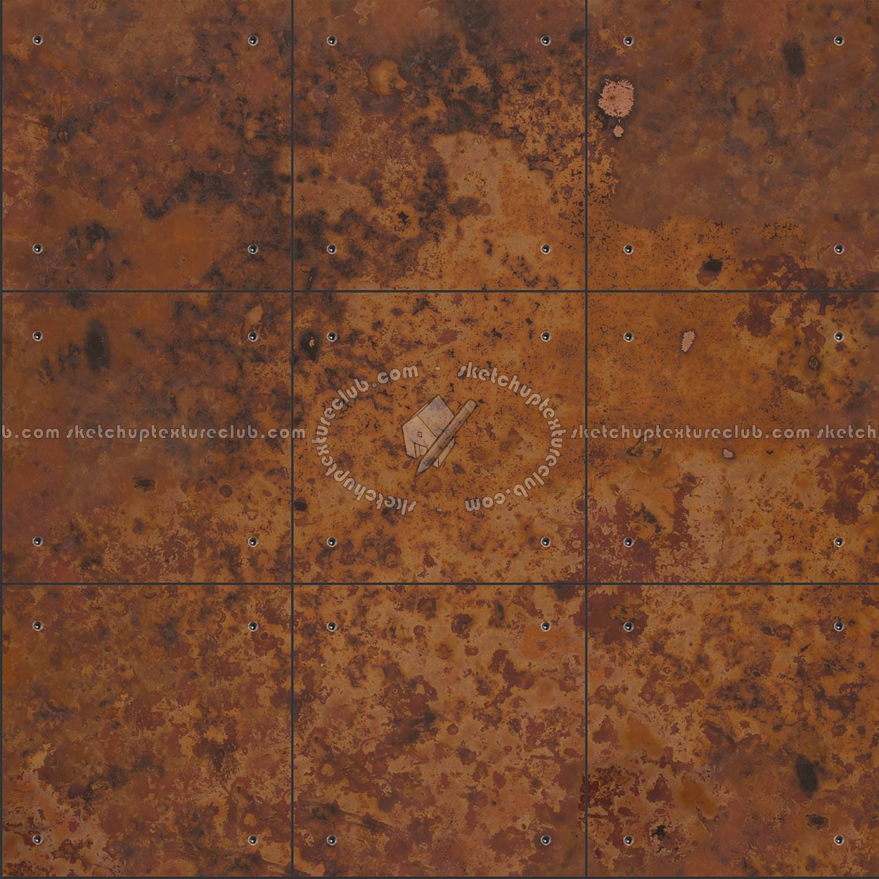 Textures   -   MATERIALS   -   METALS   -   Facades claddings  - Corten wall cladding Pbr texture seamless 22185