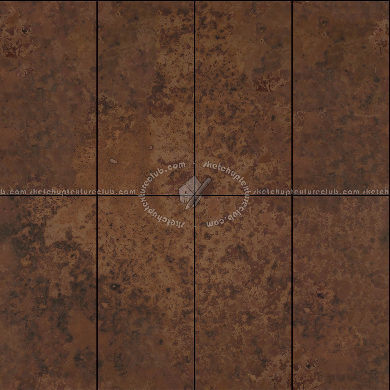 Textures   -   MATERIALS   -   METALS   -   Facades claddings  - Corten wall cladding Pbr texture seamless 22186 (seamless)