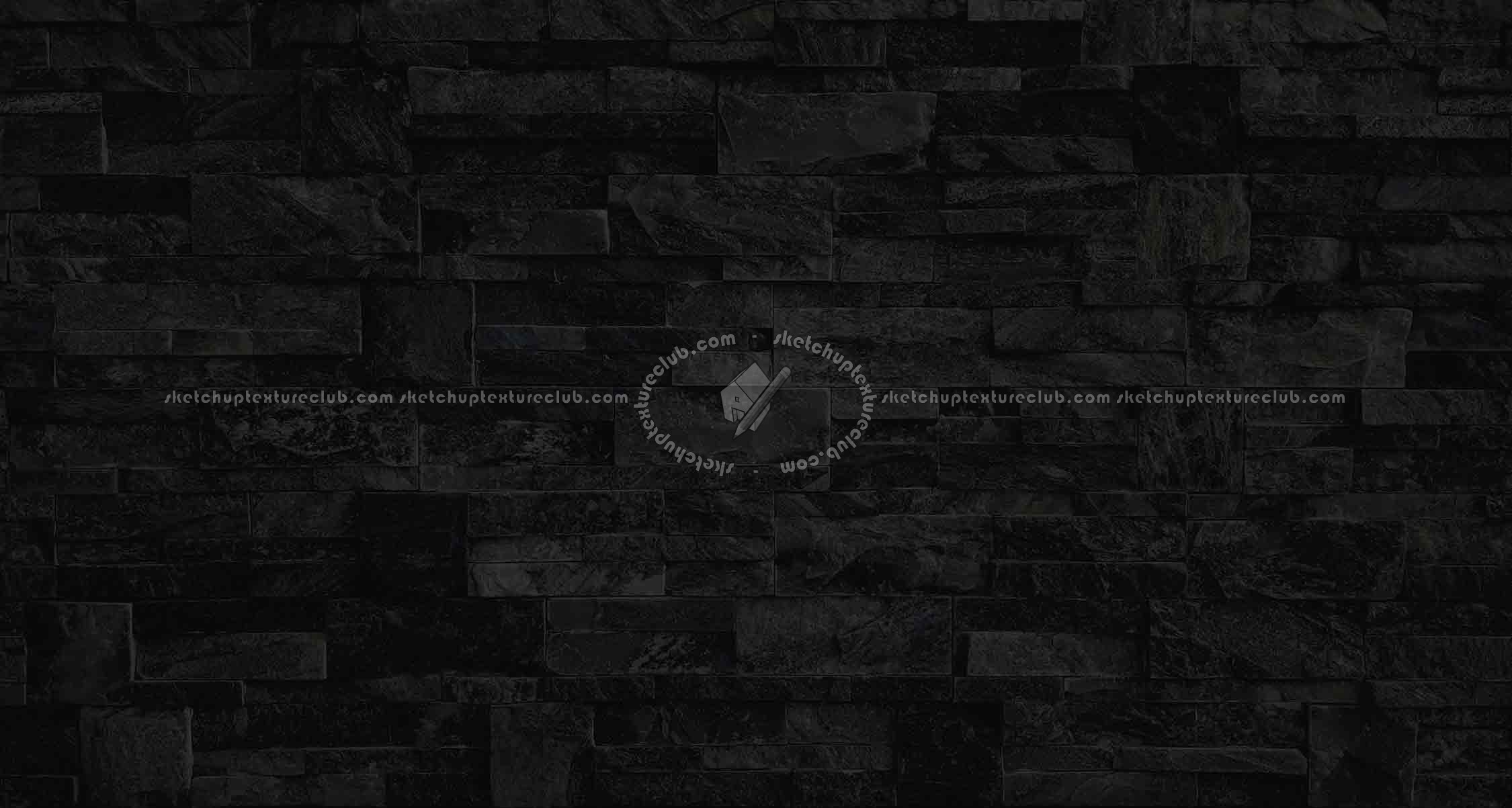 Textures   -   ARCHITECTURE   -   STONES WALLS   -   Claddings stone   -   Exterior  - Building wall cladding stone texture seamless 1 20526 - Specular