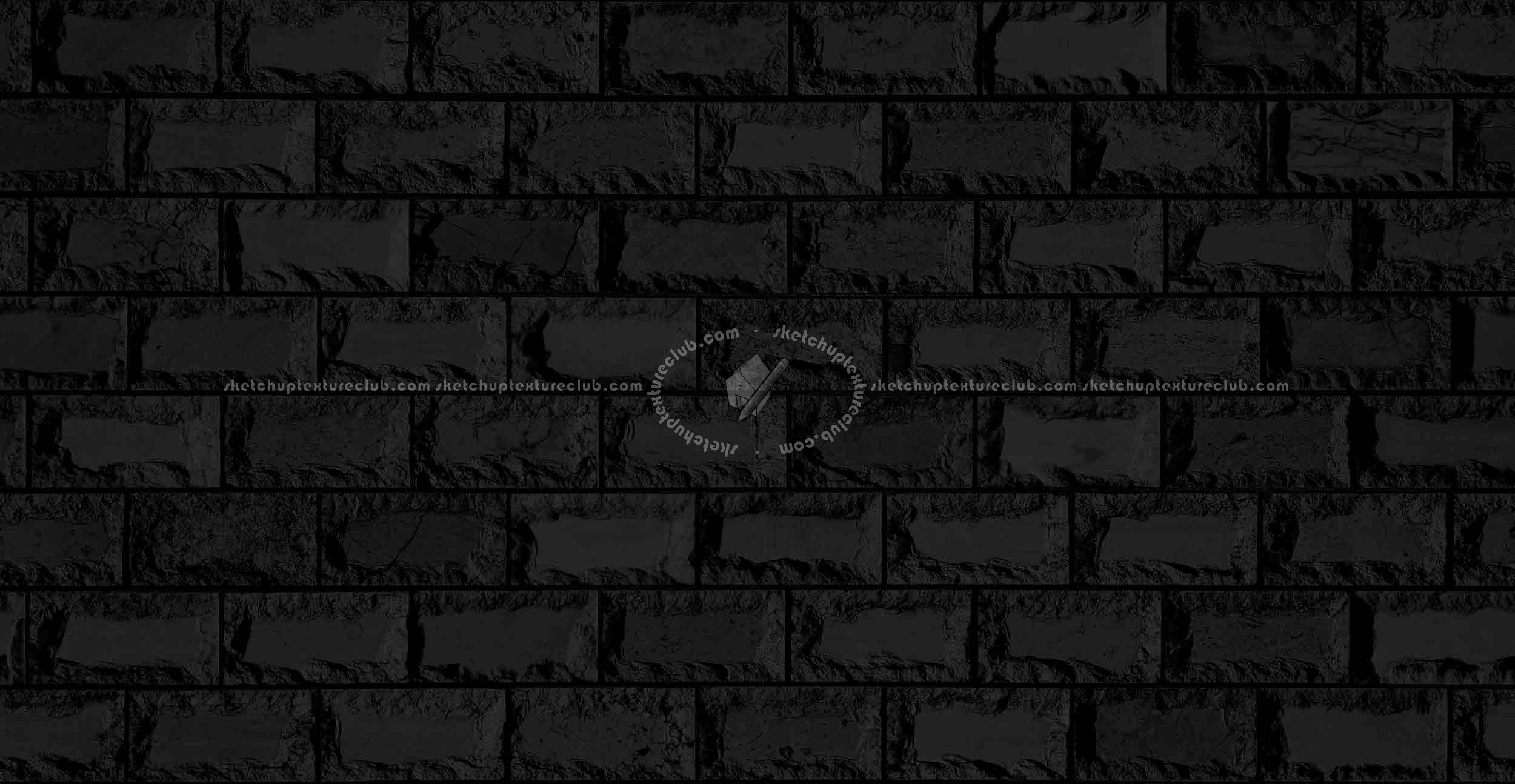 Textures   -   ARCHITECTURE   -   STONES WALLS   -   Claddings stone   -   Exterior  - Building wall cladding mixed stone texture seamless 20530 - Specular