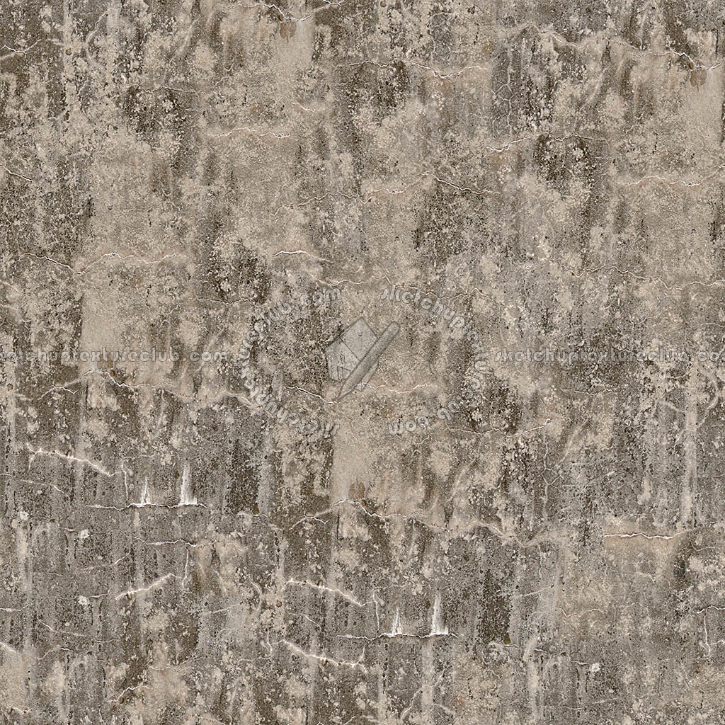 Textures   -   ARCHITECTURE   -   CONCRETE   -   Bare   -   Damaged walls  - Concrete bare damaged texture seamless 01392 (seamless)